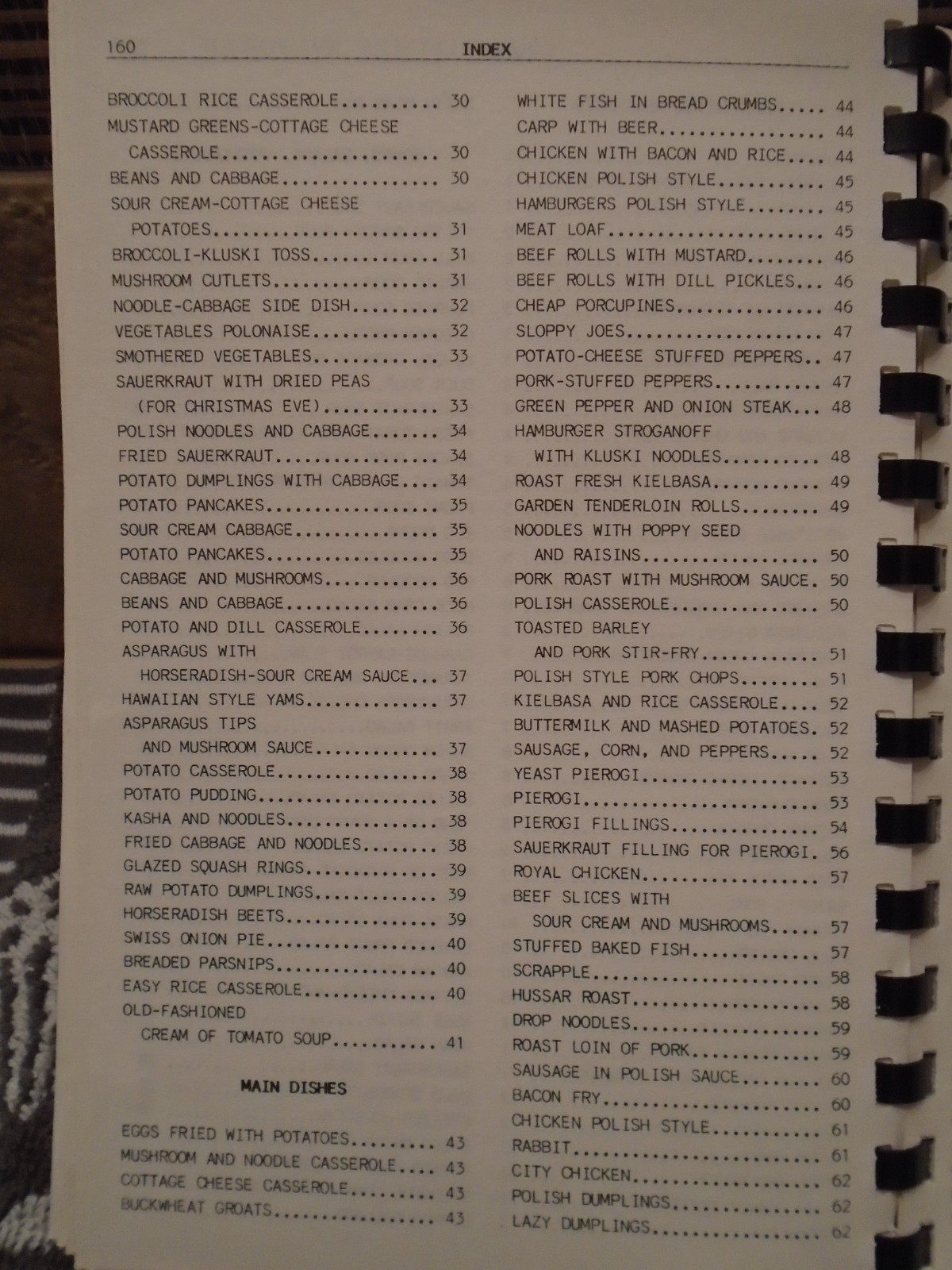 Vtg Polish American Club COOKBOOK 1989 Albuquerque, New Mexico ETHNIC Heritage