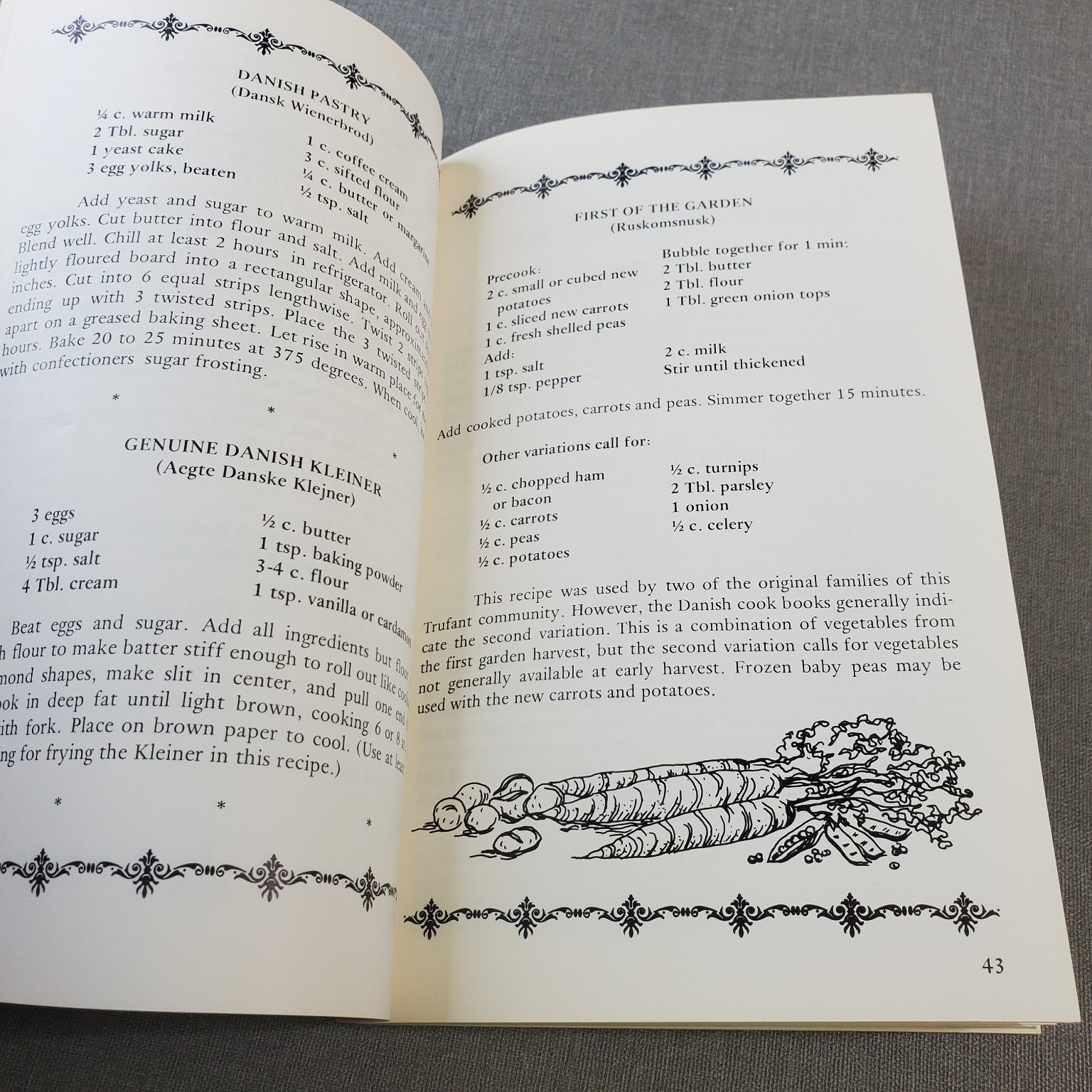 Our Michigan Ethnic Tales & Recipes Carole Eberly 1976 Michigan Cookbook