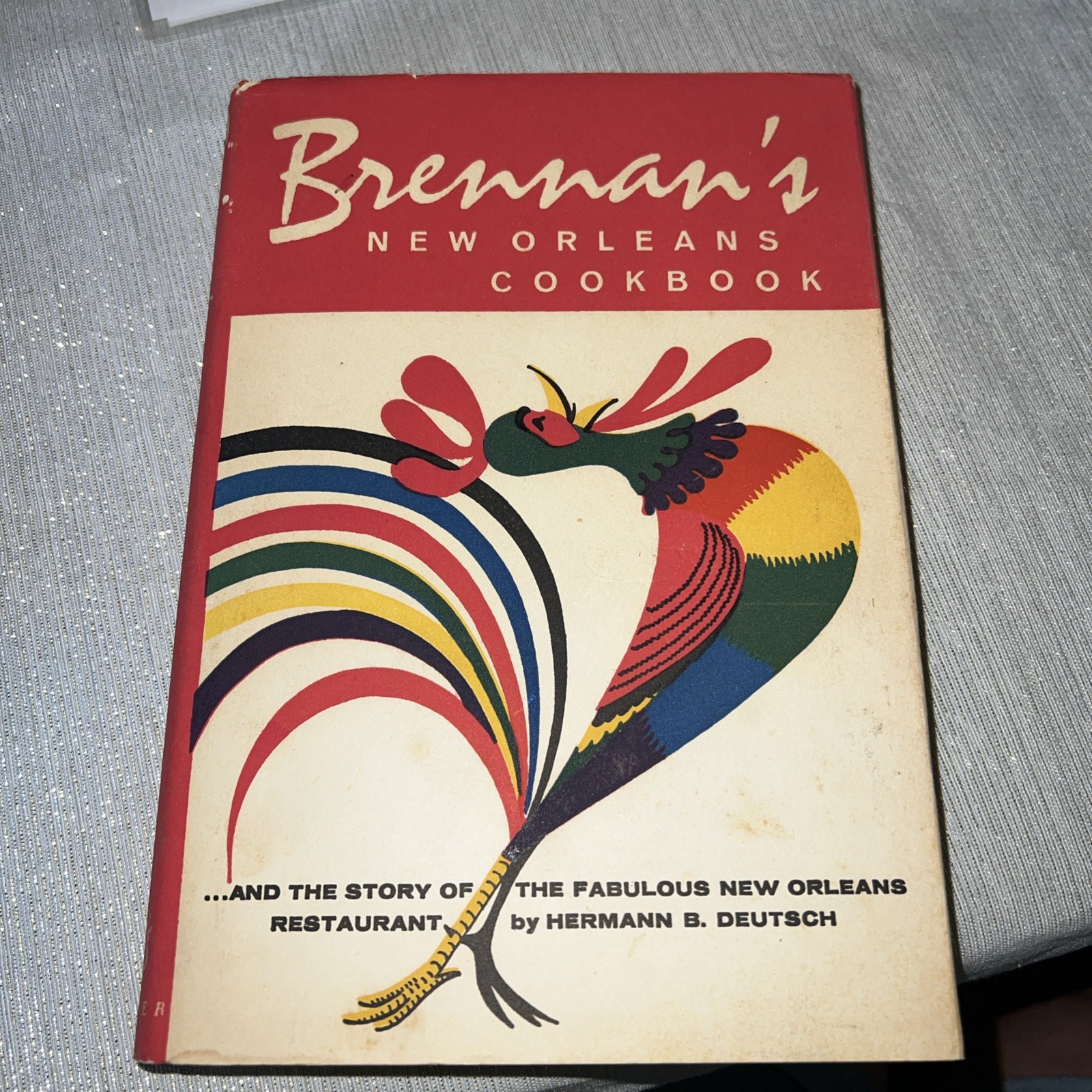 Brennan’s New Orleans Cookbook 11th Printing 1961/64 HCDJ Vintage Recipes