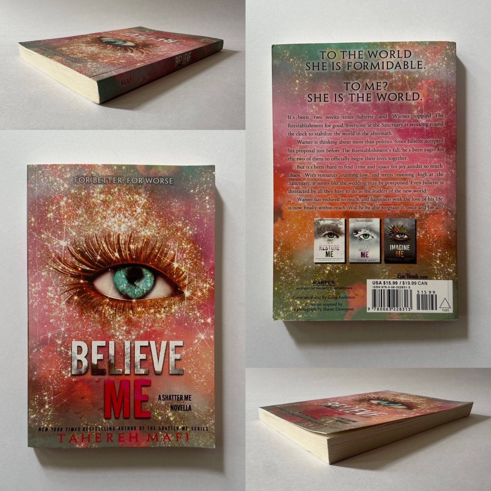 Tahereh Mafi SHATTER ME The Complete Collection – 9 Vol Trade Paperback Box Set