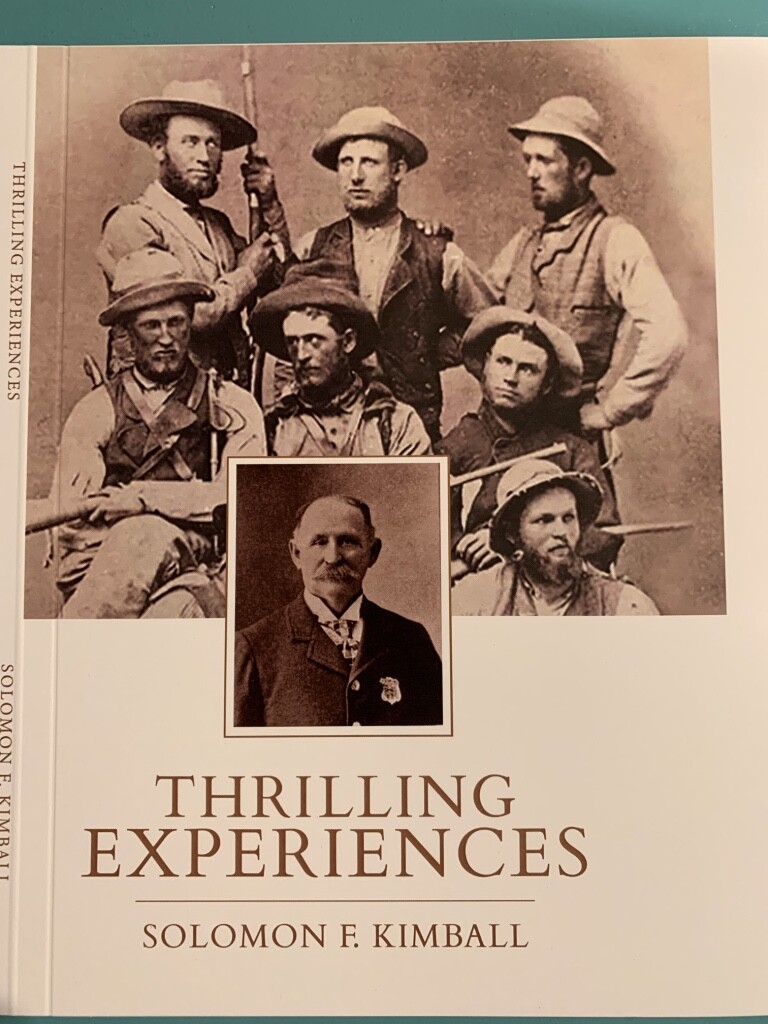 Thrilling Experiences by Solomon F. Kimball (Reprint 1909, New)