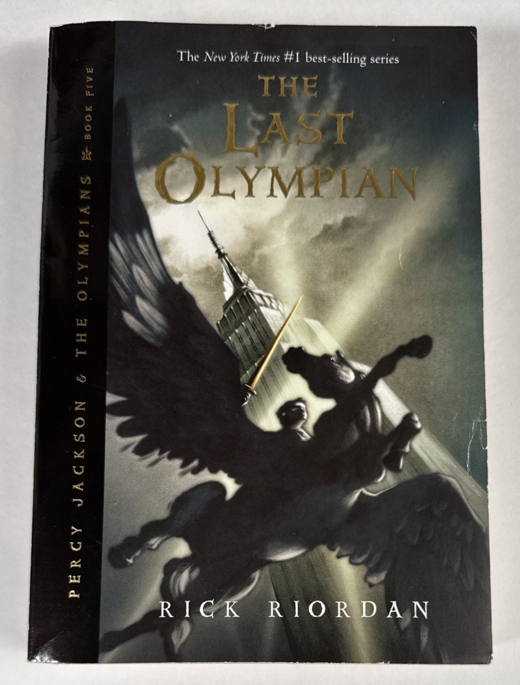 Percy Jackson and The Olympians 1-5 Set Riordan Paperback Original Cover Art