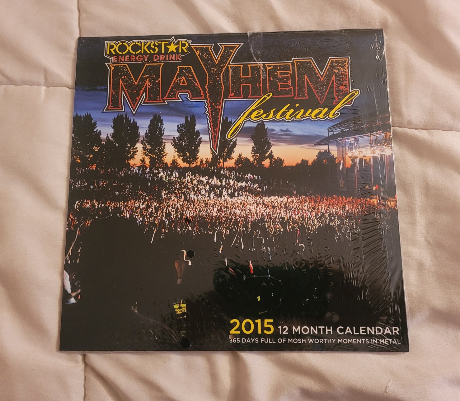 MAYHEM Festival Tour Book 2008-2013 Strati Hovatos New Rare Hardcover Book Metal