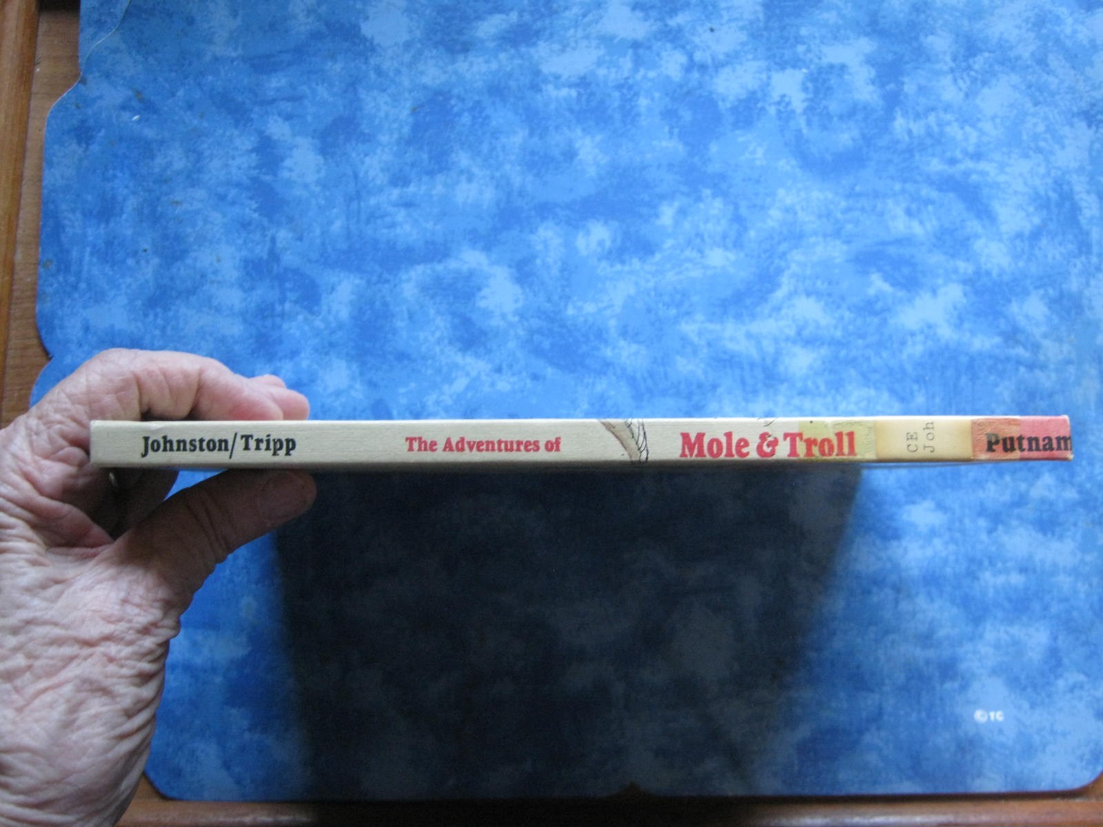 THE ADVENTURES OF MOLE & TROLL Weekly Reader Book Club TONY JOHNSTON HC 1972