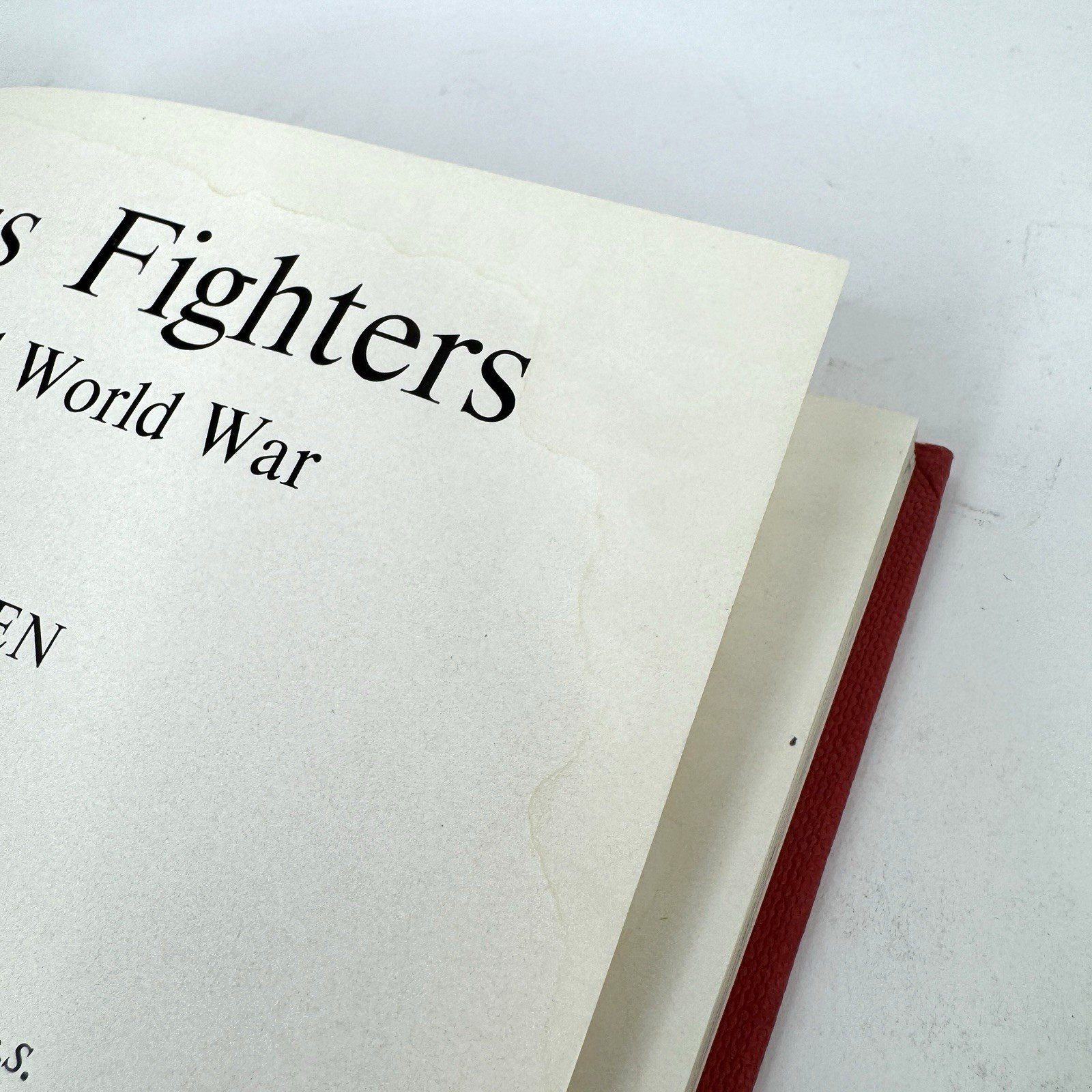Famous Fighters of the Second World War Vol. 2 by William Green 1967