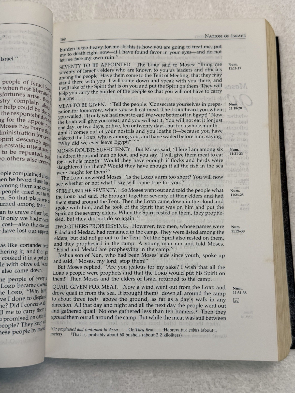 Narrated Bible in Chronological Order by F. LaGard Smith copy write 1984 HC