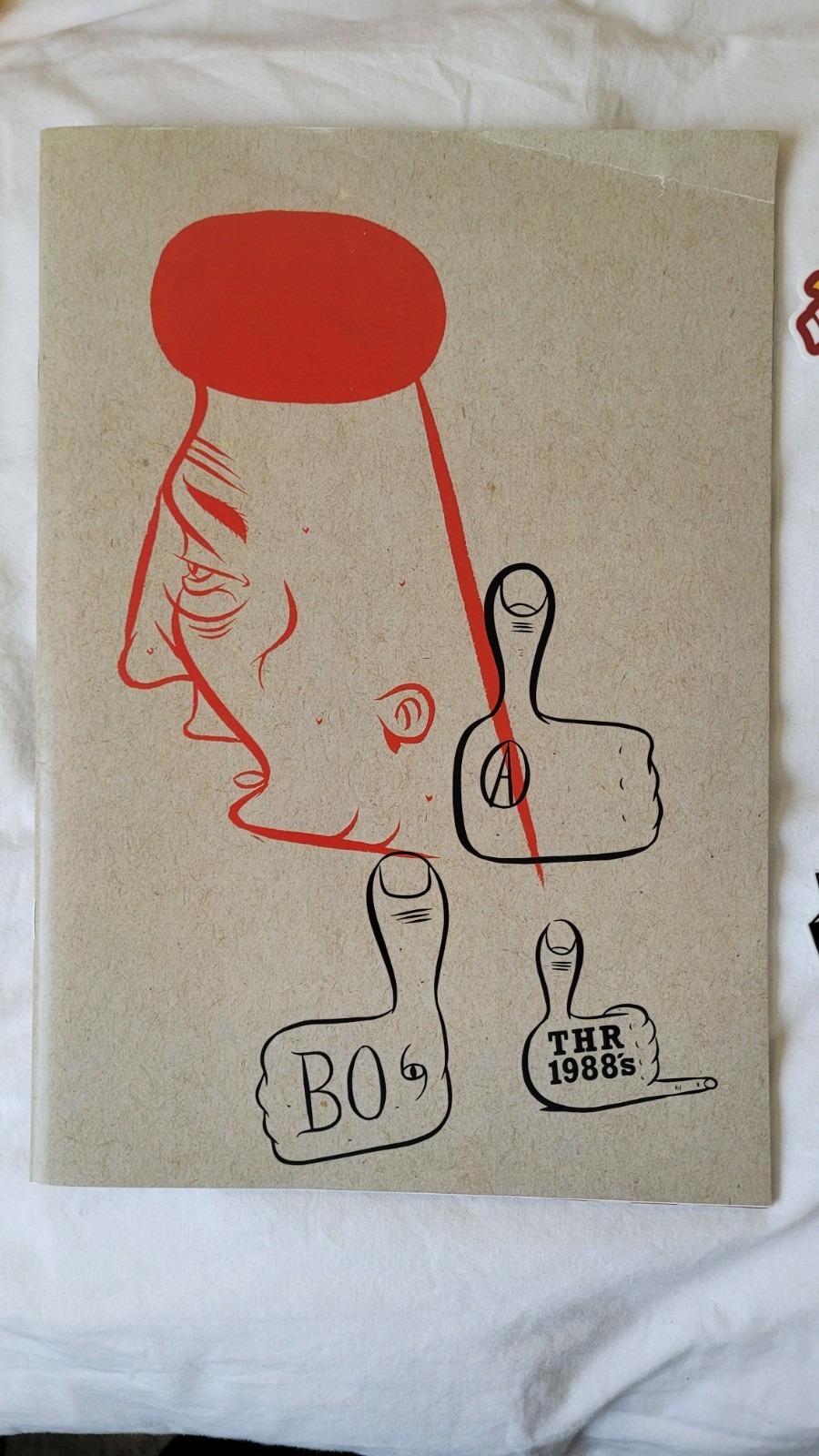 Barry Mcgee SFD Zine Beyond The Streets V1 Gallery 2017 with Stickers OOP