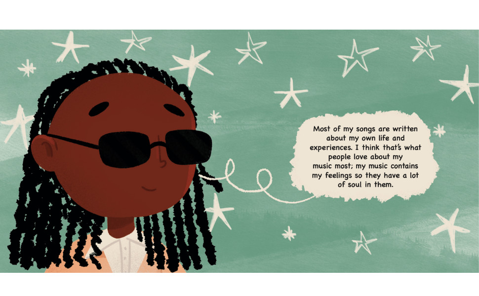 Stevie Wonder Paperback Book