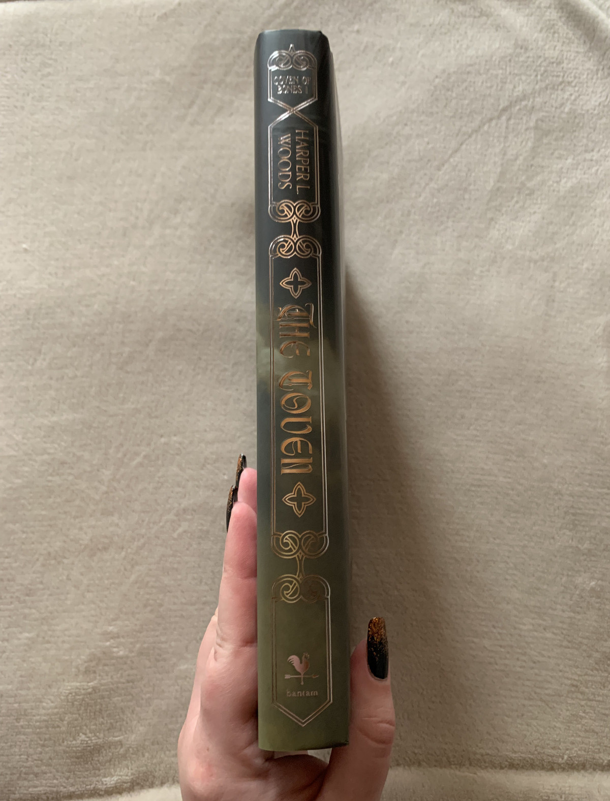The Coven Fairyloot Exclusive Signed Edition by Harper L. Woods Stenciled Edges
