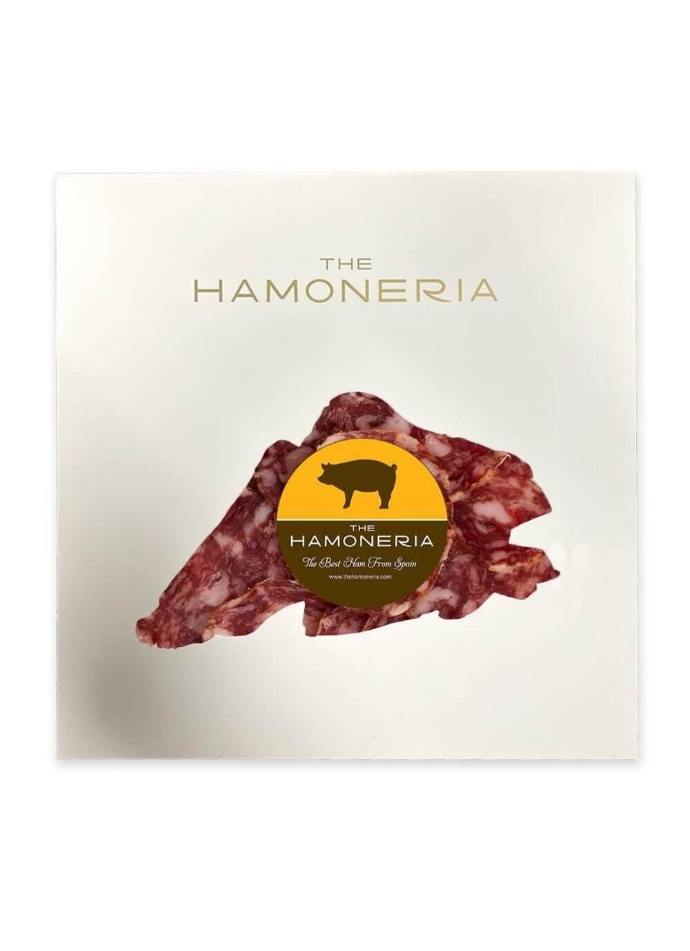 The Hamoneria: 3 oz Salchichon Bellota