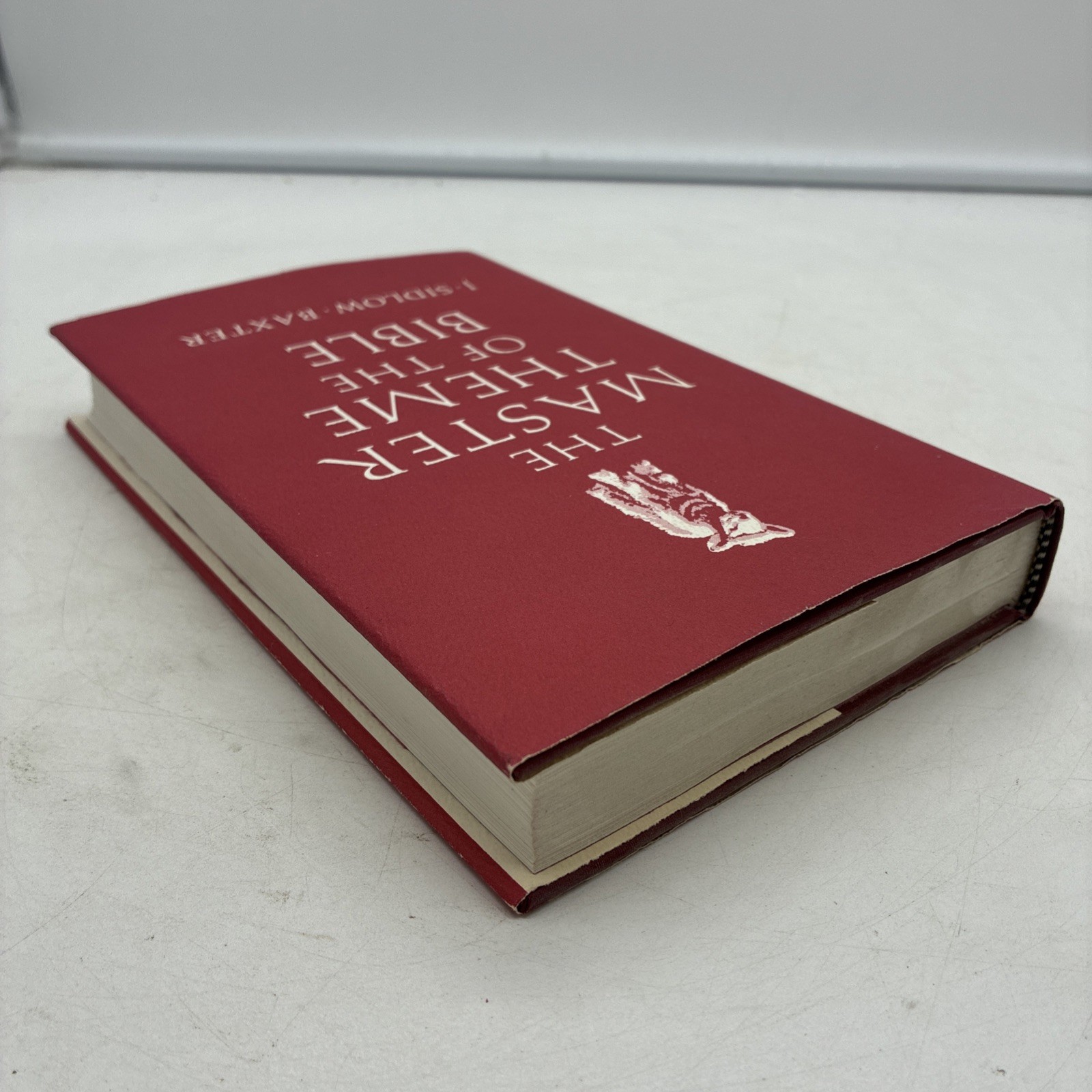 Master Theme of the Bible J Sidlow Baxter (1973, First Printing)