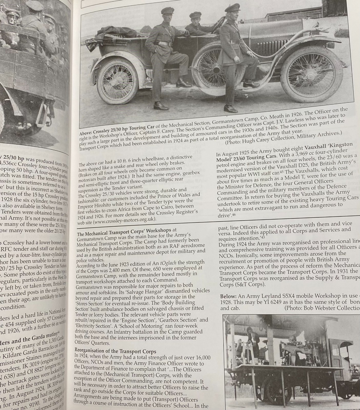 Irish Army Vehicles (Transport & Armour) Since 1922 – Reference Book Karl Martin