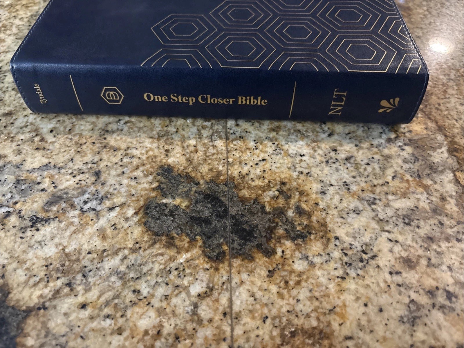 One Step Closer Bible NLT Navy Blue Candace Cameron Bure – Red Letter