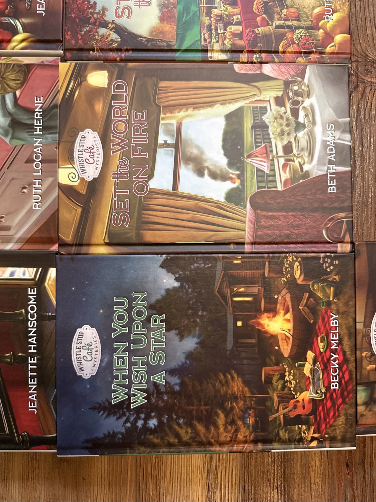 19 Lot Guideposts Whistle Stop Cafe Mysteries Books Hardback