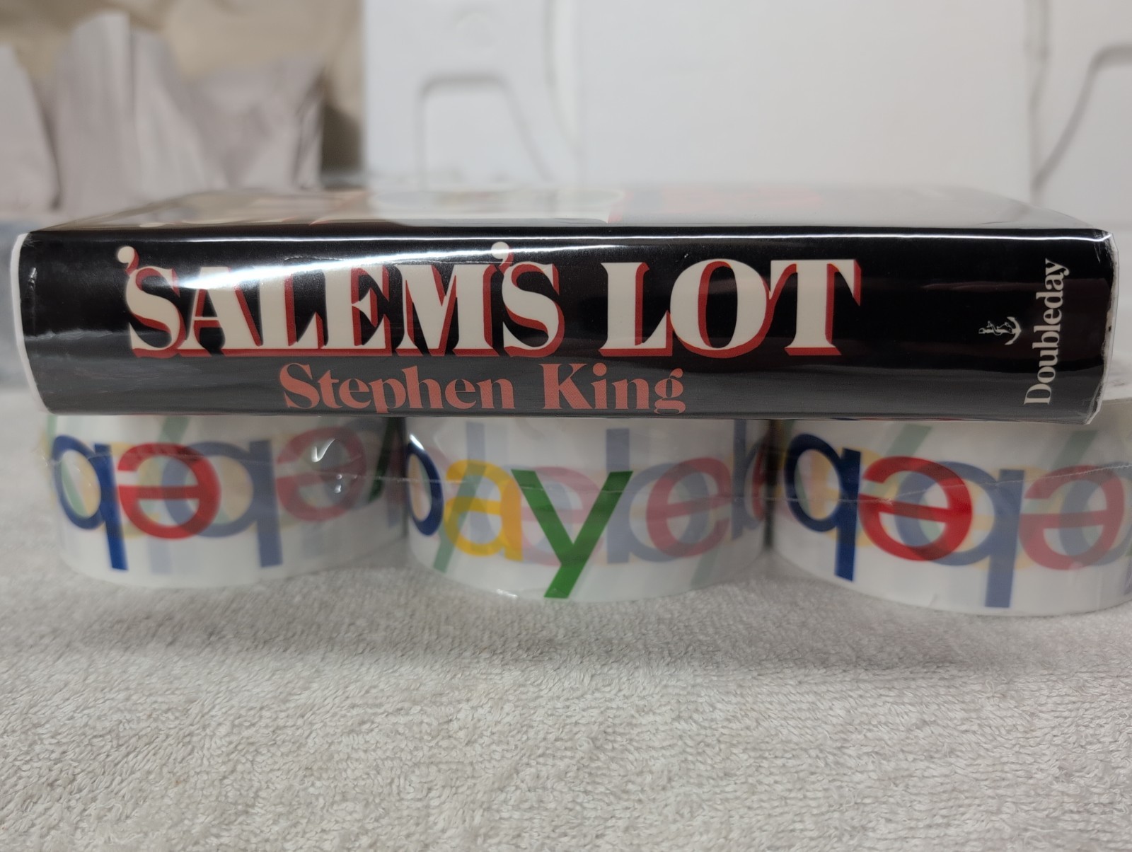 RARE 1st Edition SALEM’S LOT Stephen King (1975) Later Printing $19.95 + Mylar!!