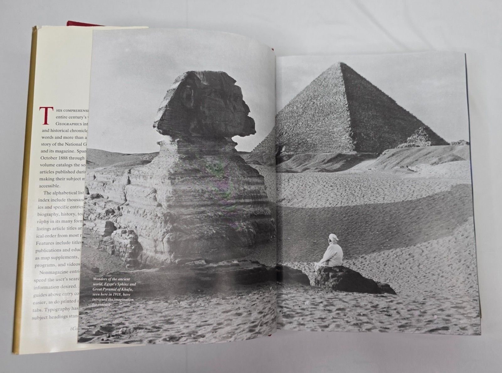 National Geographic Index 1888-1988 One Hundred Years Hardcover 1989 Dust Jacket