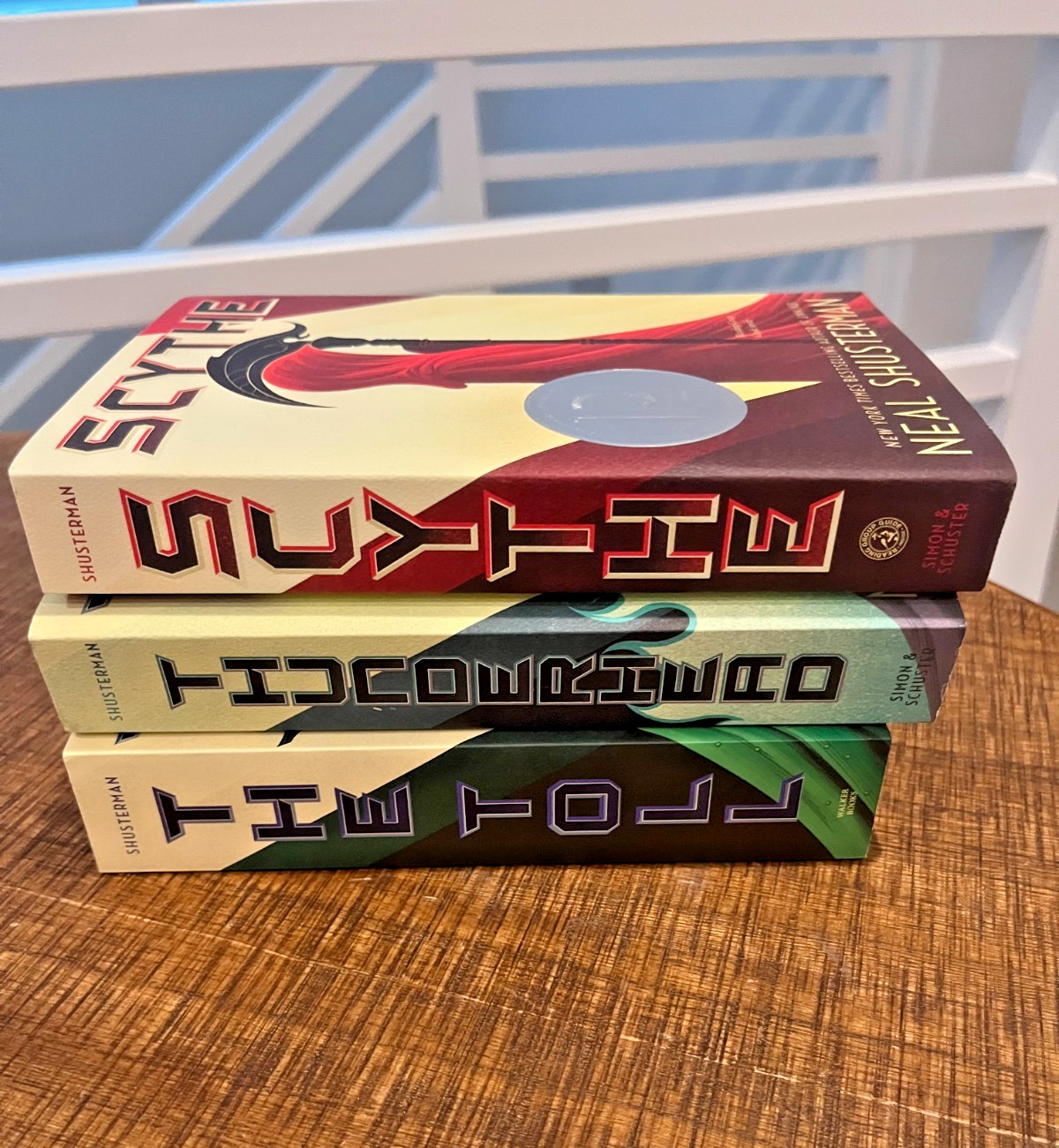 Scythe Trilogy (Lot of 3 Paperback Books) by Neal Shusterman