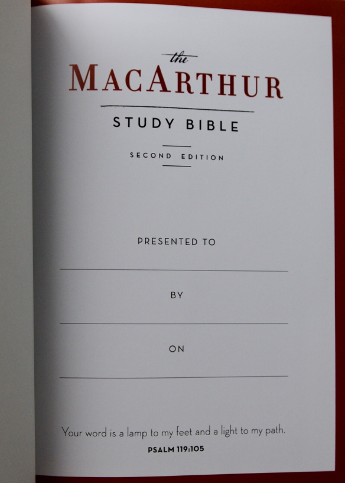 NKJV The MacArthur Study Bible, 2nd Edition, Brown Leathersoft