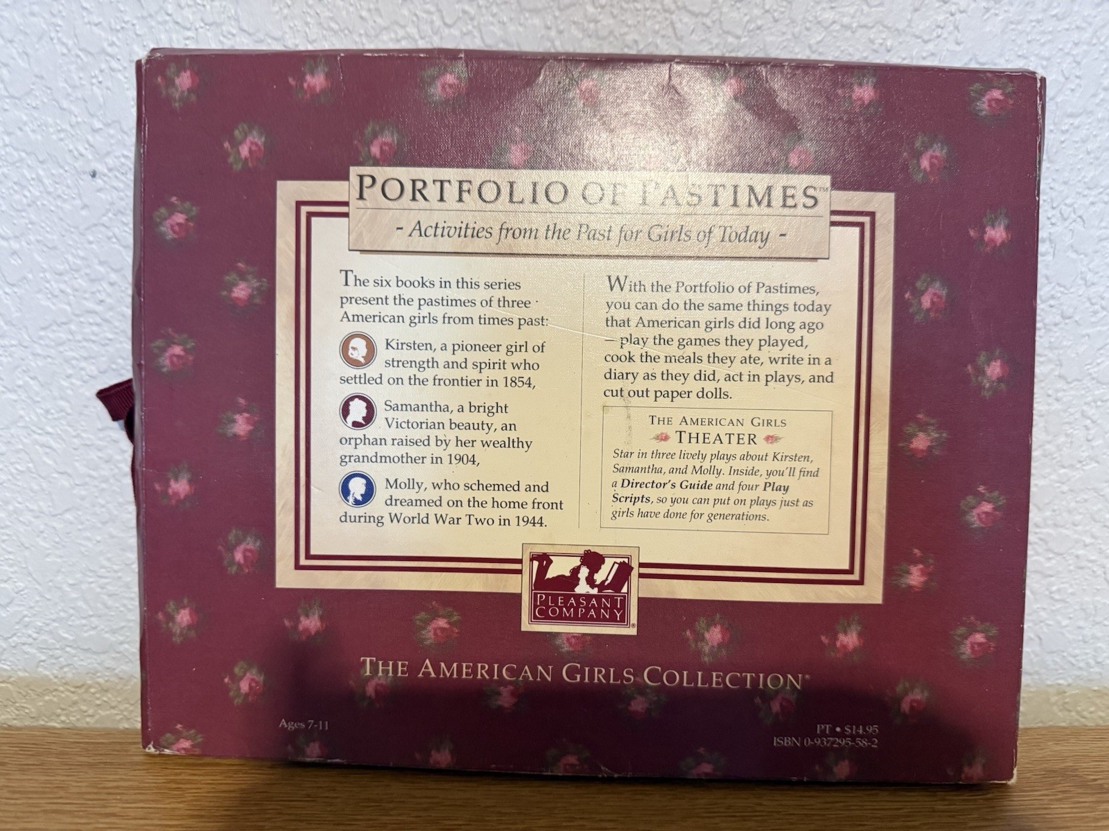 American Girls Collection Portfolio Plays Kirsten Samantha Molly Illustrated