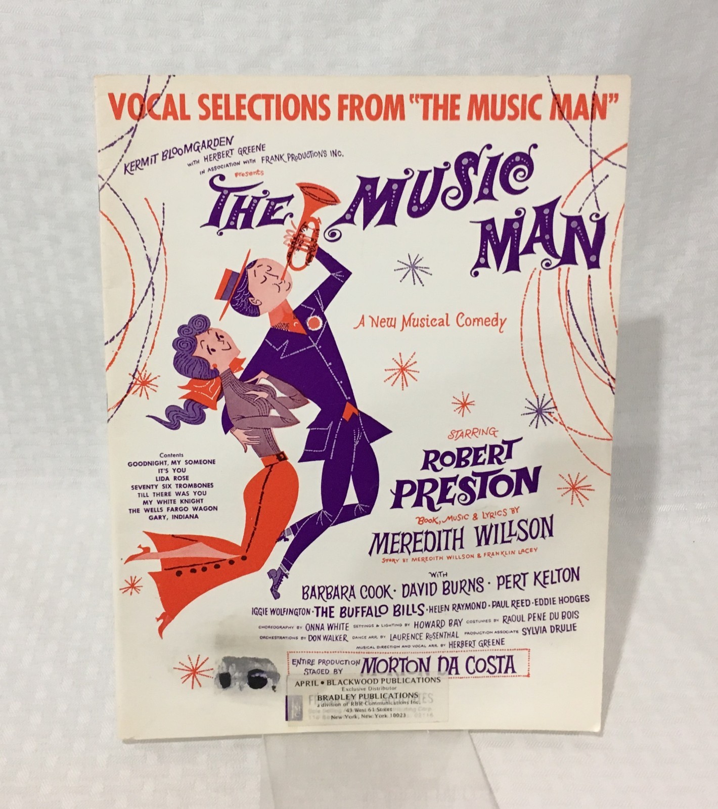 MUSICALS SONGBOOK / VOCAL SELECTIONS FROM “THE MUSIC MAN” / BY MEREDITH WILSON