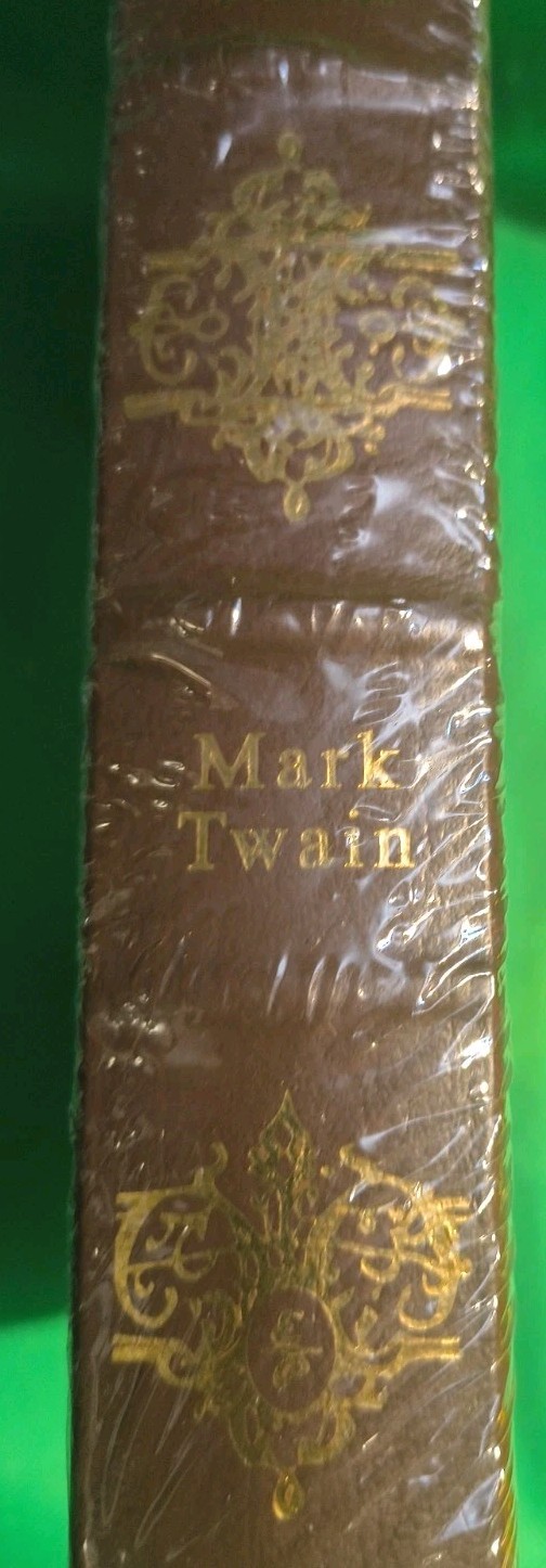 The Adventures Of Huckleberry Finn Mark Twain Leather Bound Easton Press SEALED