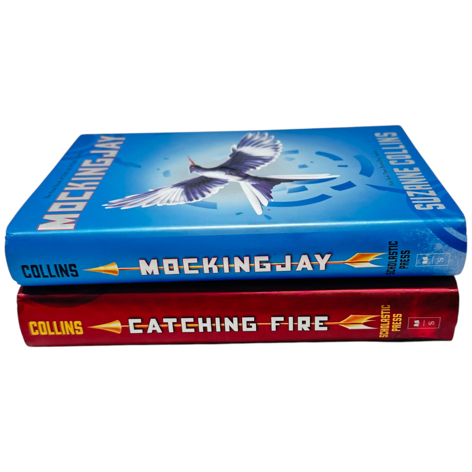 Hunger Games Books 2 & 3 Catching Fire & Mockingjay Suzanne Collins HB 1st ED