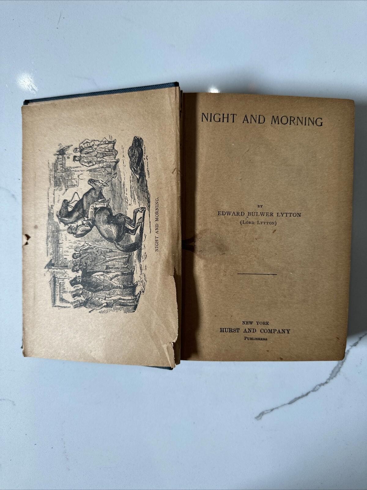 1851 Edward Bulwer Lytton’s Works, Night & Morning, Godolphin, Routledge & Sons