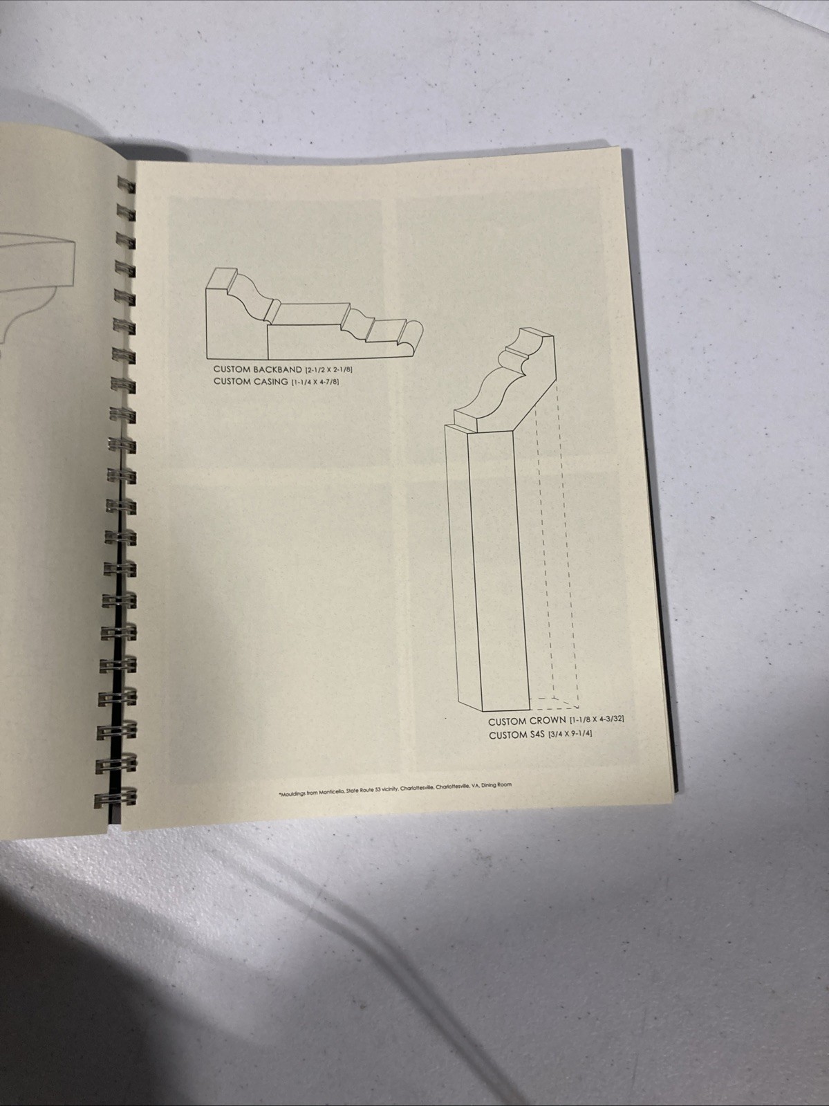 Mouldings One : Book of Styles and Historic Woodwork Volume 2 (Ringbound)