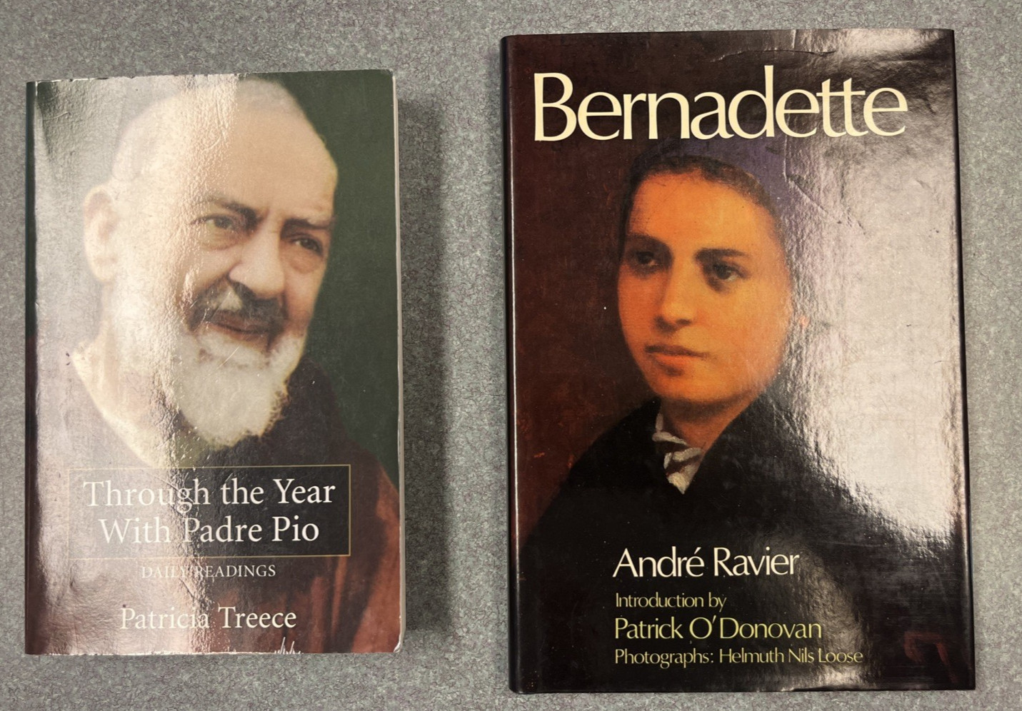 Lot 8 Catholic Biographies, John Paul II, Mother Teresa, Padre Pio, Bernadette
