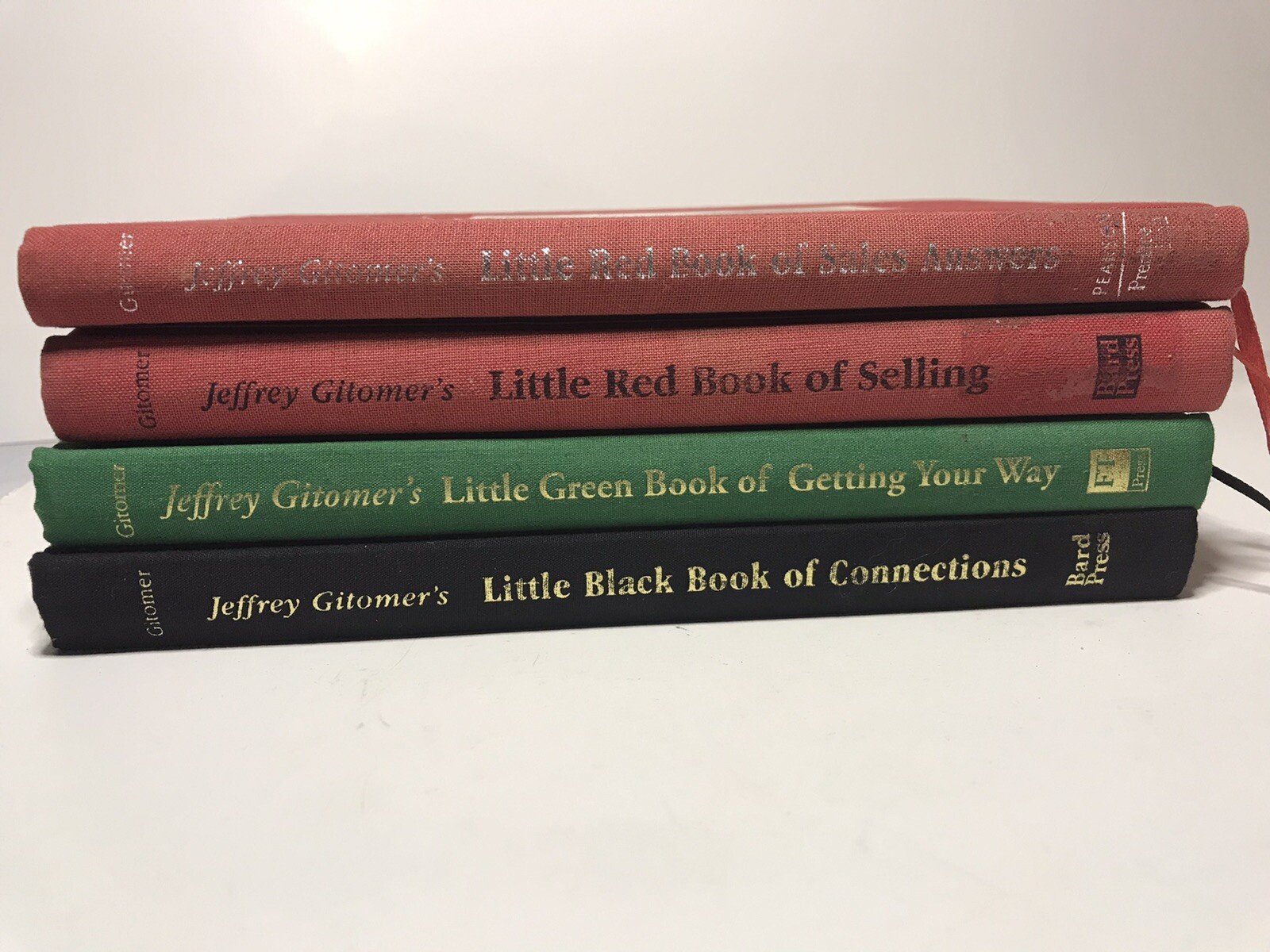 Lot of 4 Jeffrey Gitomer’s Little Books Pre own