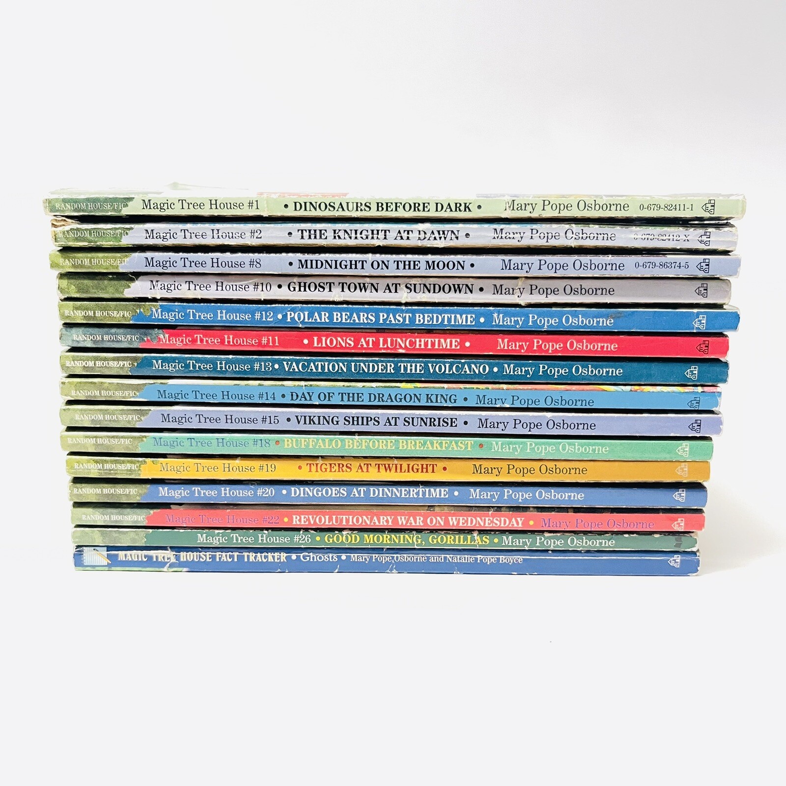 Lot Of 15 Magic Tree House Merlin Missions Series Paperback Books