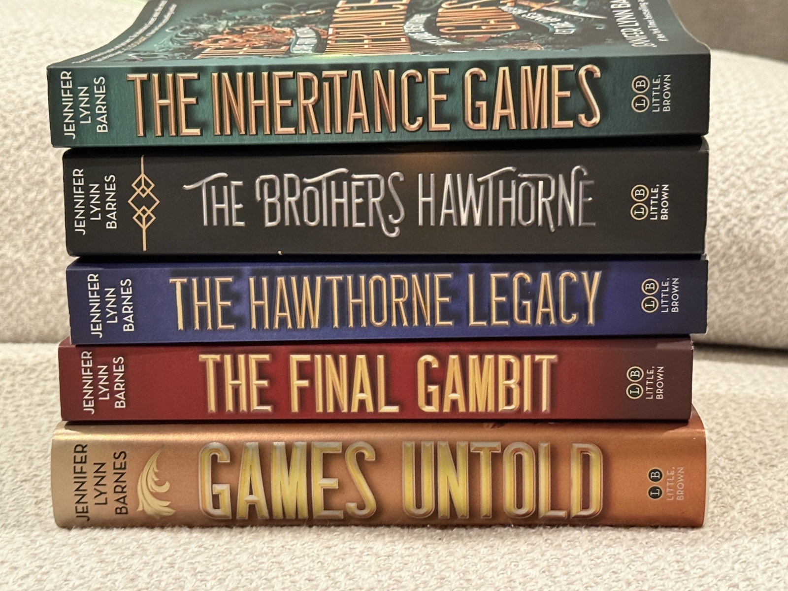 Jennifer Lynn Barnes The Inheritance Games Book Set – 5 Books