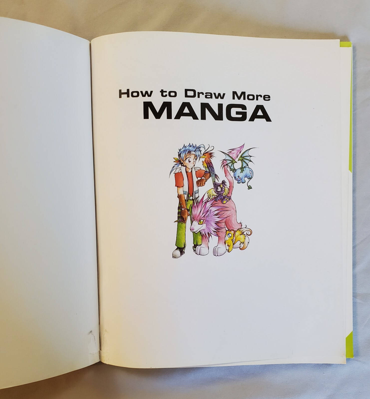How to Draw More Manga Katy Coope Scholastic Art Book 2003 D&S Tangerine Press