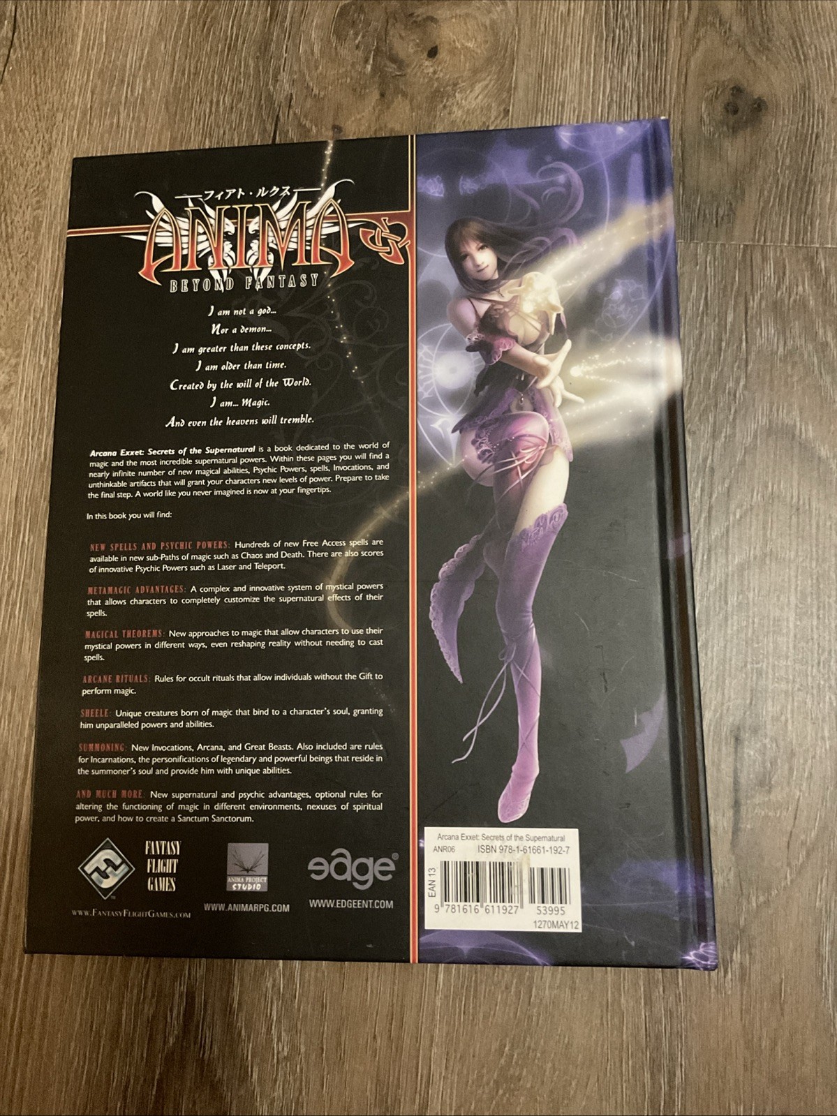 Anima Beyond Fantasy Secrets Of The Supernatural