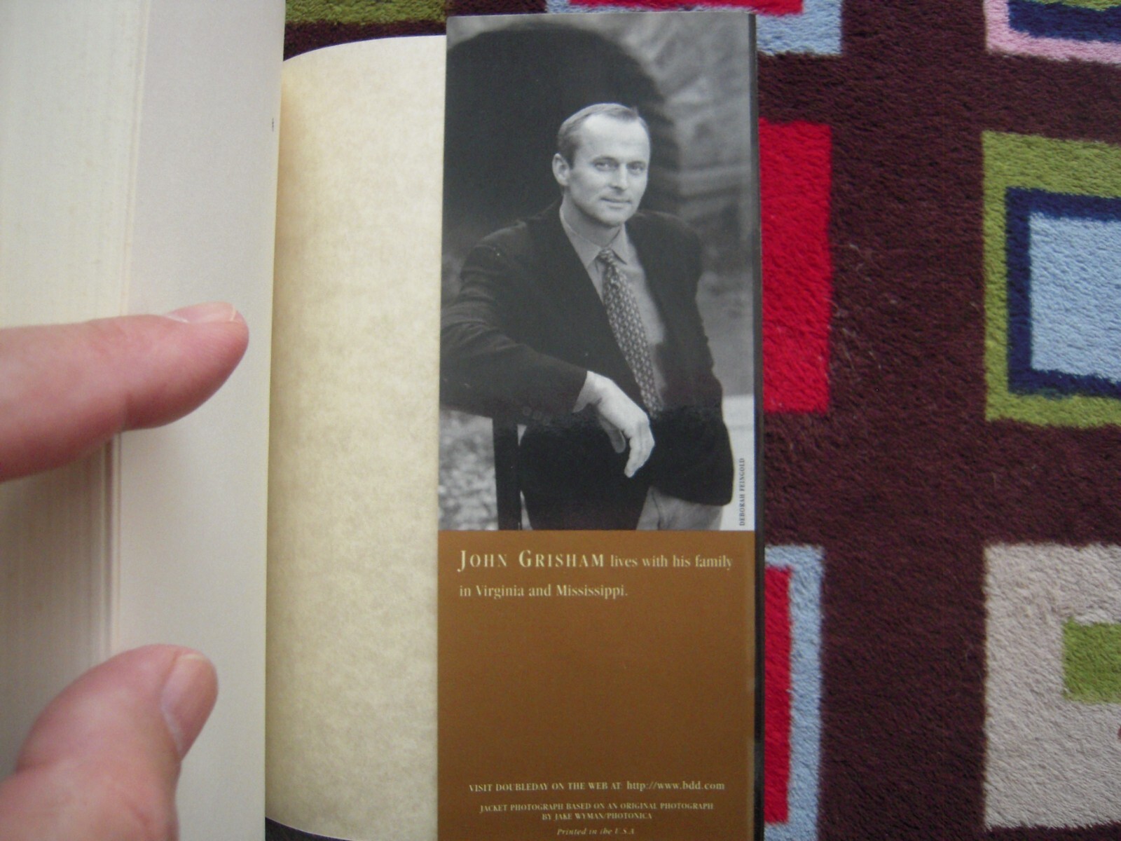 VINTAGE 1999 THE TESTAMENT BY JOHN GRISHAM HARDCOVER FIRST EDITION 435 PAGES