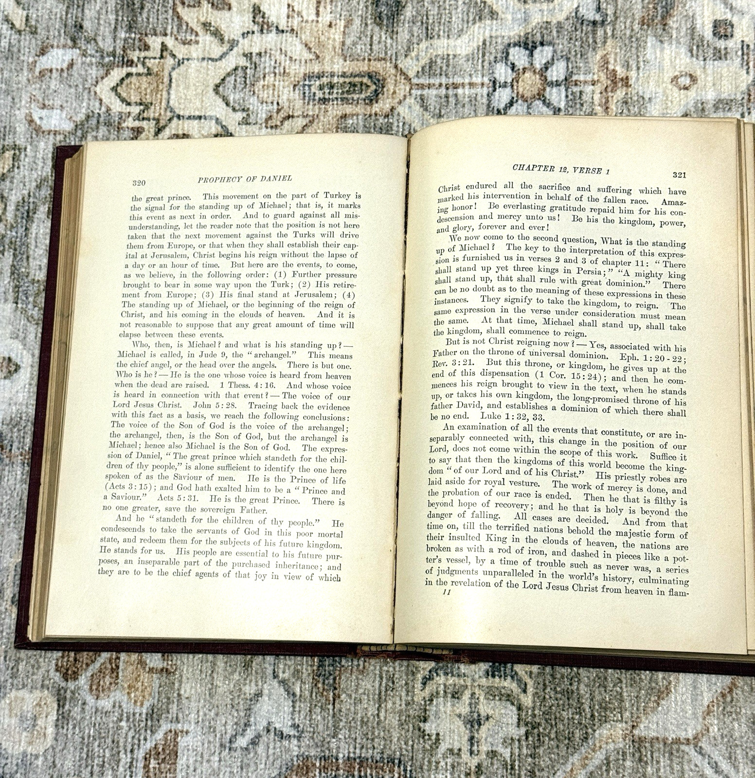 Daniel and the Revelation Prophecy Uriah Smith 1907 Hardcover SDA Adventist 🔥