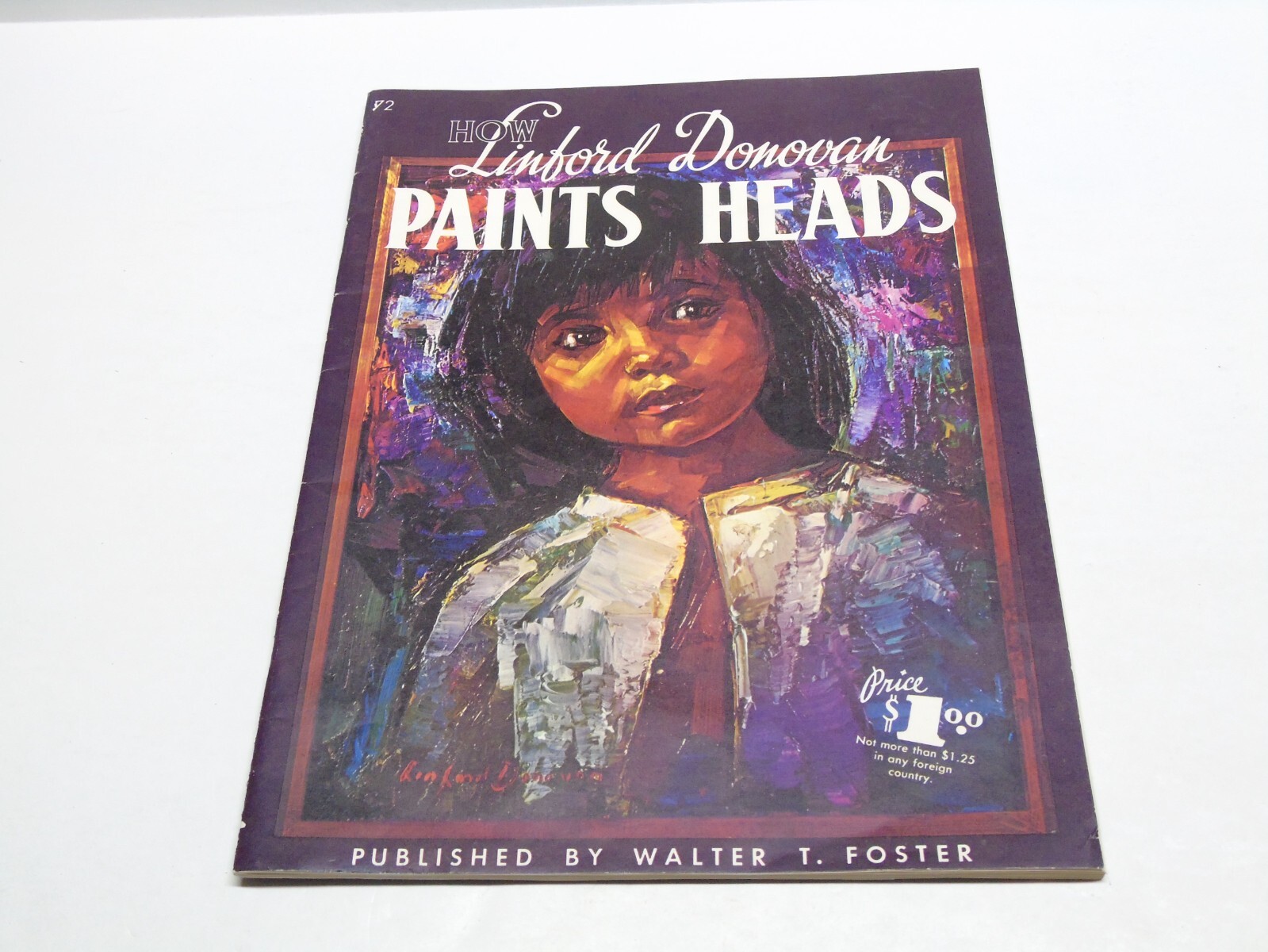 Lot of 4 Vintage WALTER T FOSTER Publication Figures, Portraits, Landscapes…