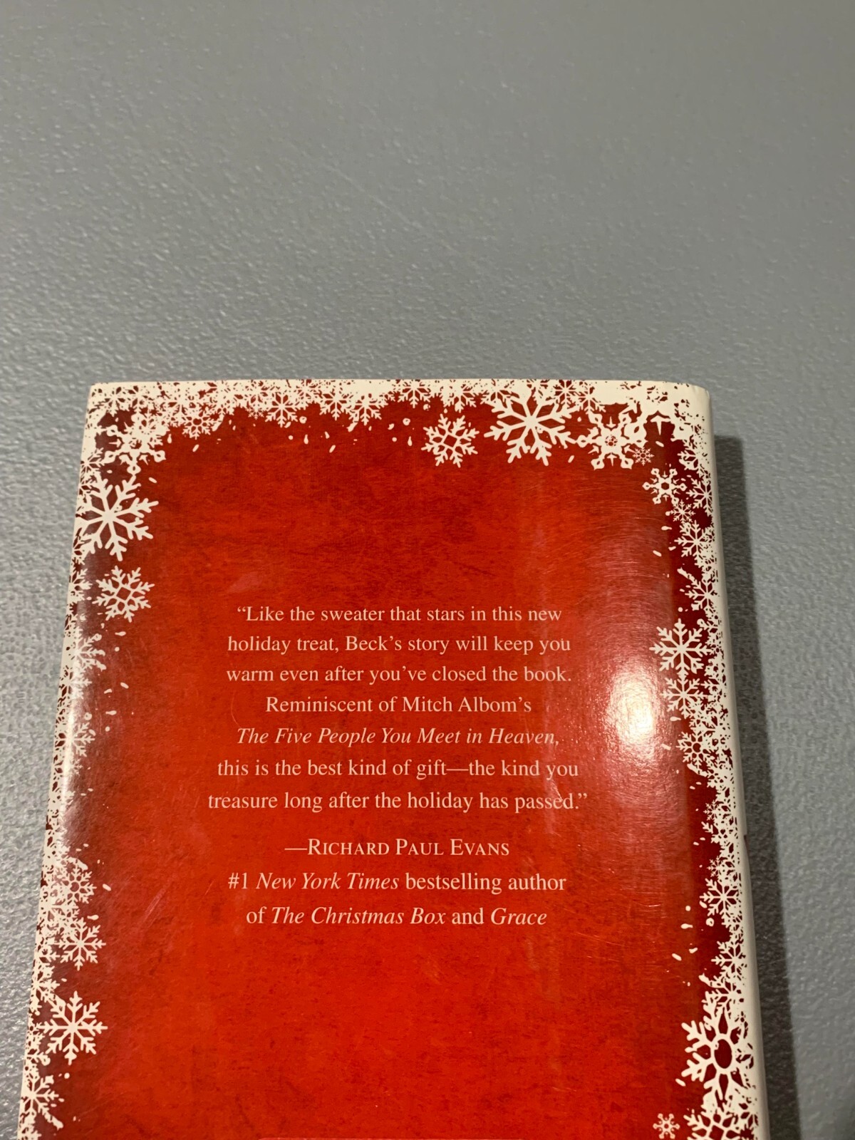 The Christmas Sweater – Hardcover By Glenn Beck – Very good