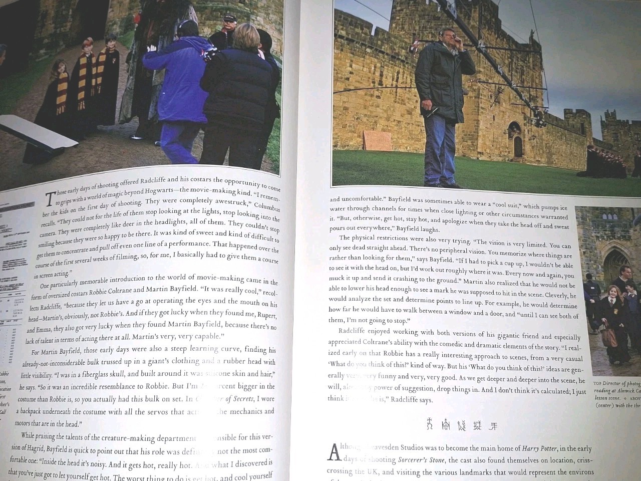 Harry Potter Page to Screen : The Complete Filmmaking Journey Hardcover Fantasy