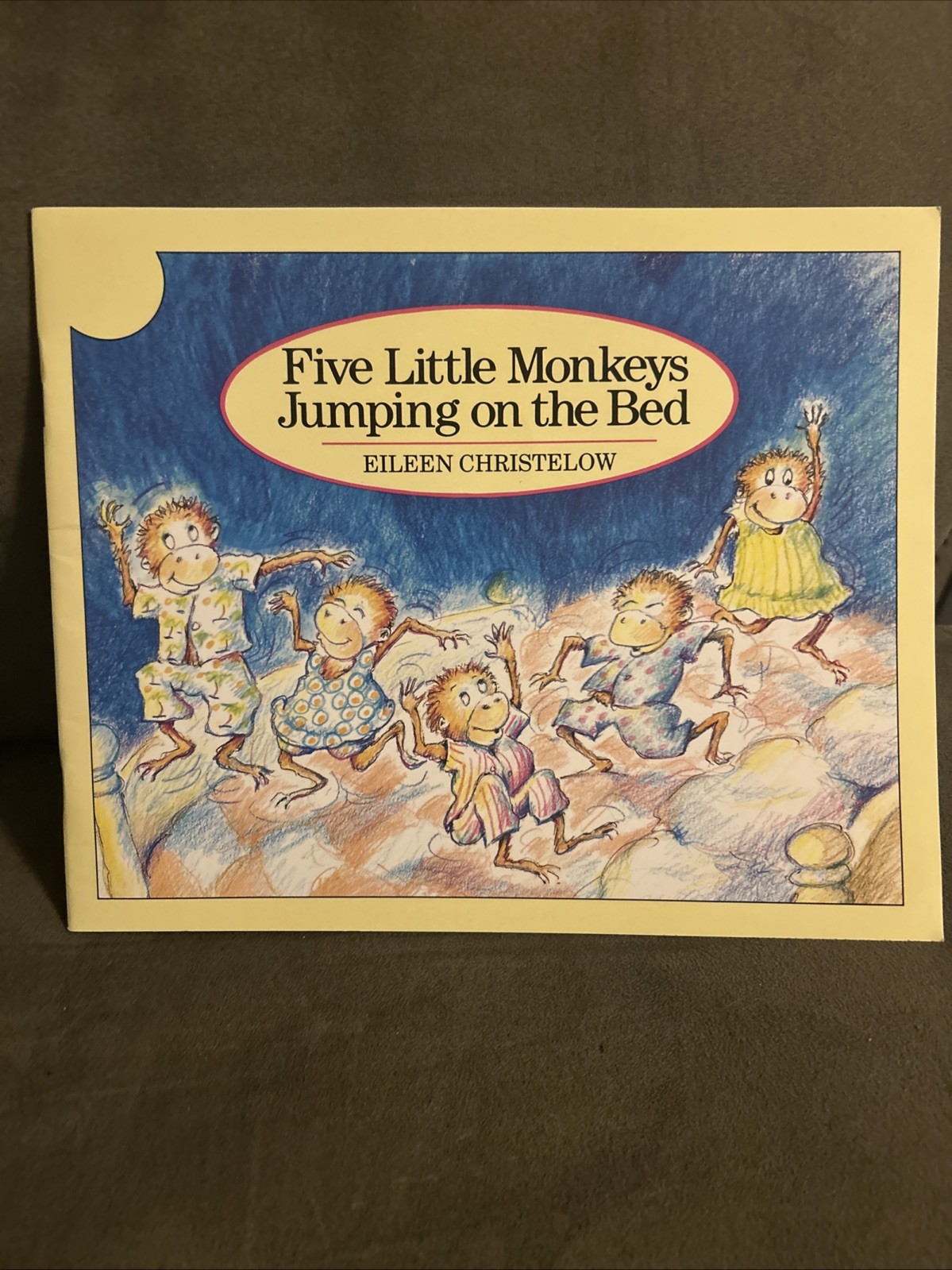 Five Little Monkeys Jumping on the Bed by Eileen Christelow Paperback Book