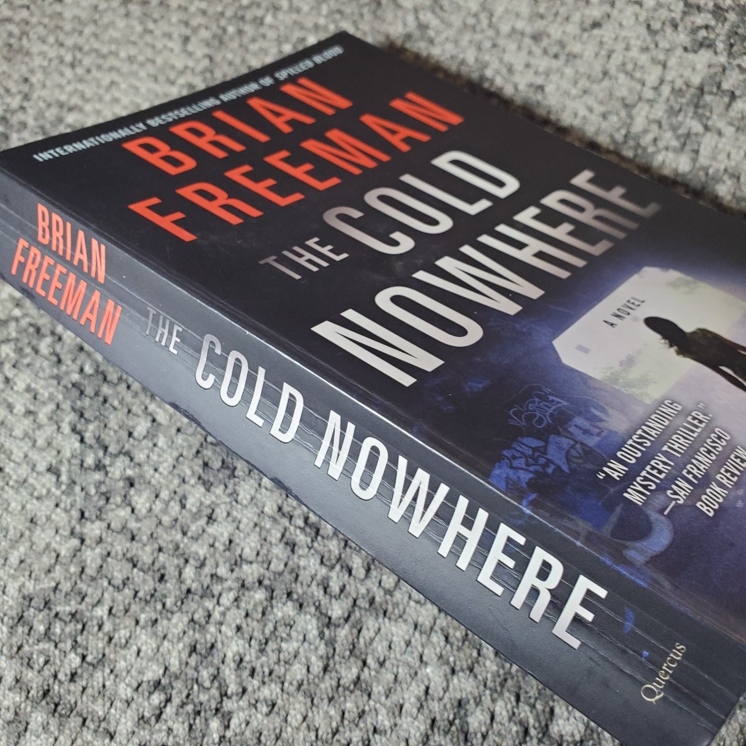 The Cold Nowhere Brian Freeman 2014 Mystery Trade Paperback Book