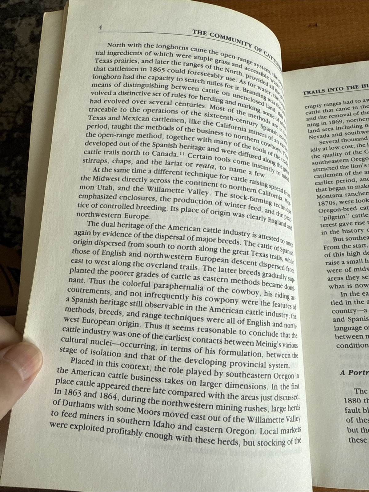 The Community of Cattlemen: A Social History of the Cattle Industry SE Oregon