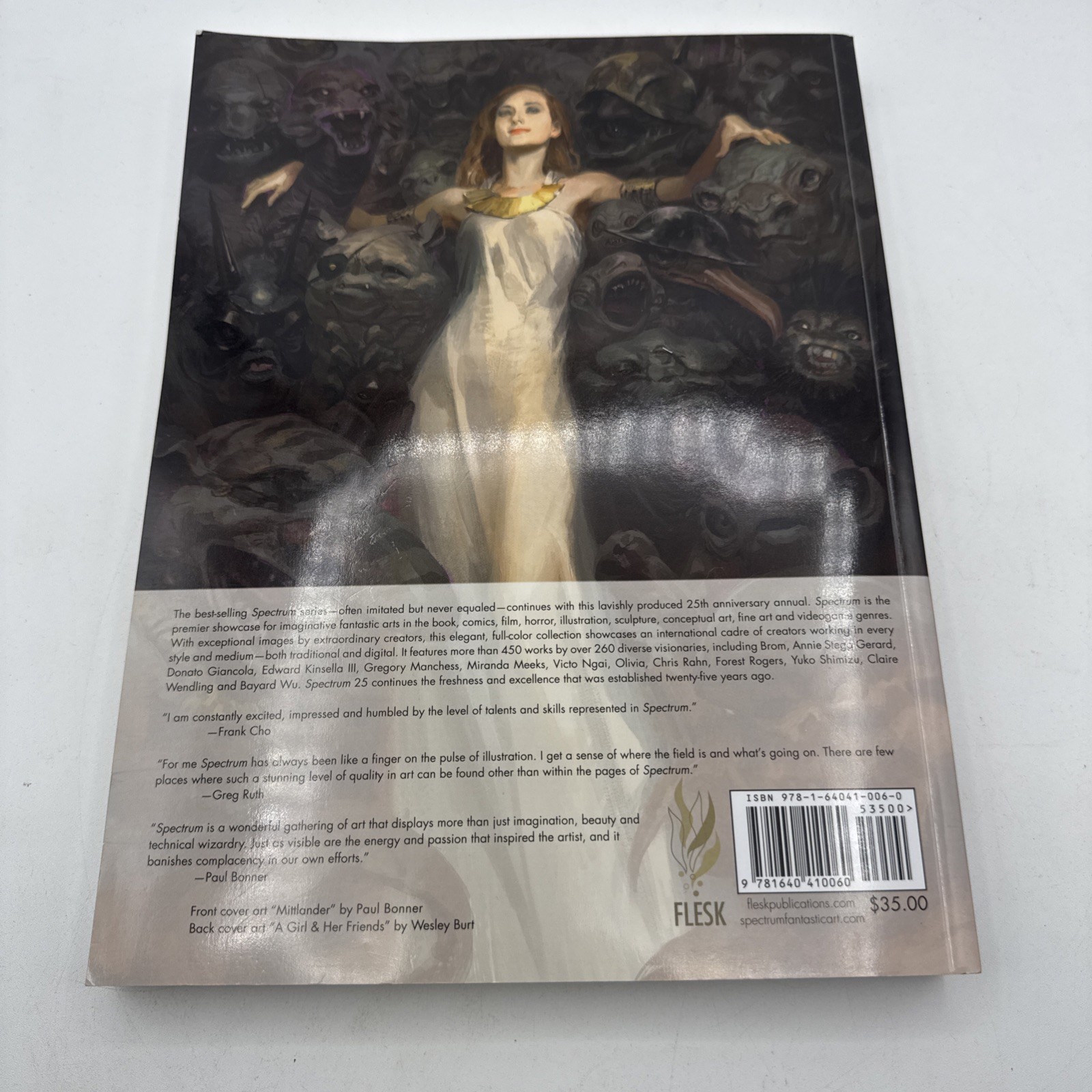 Spectrum 25: The Best in Contemporary Fantastic Art, Soft Cover Very Good Book