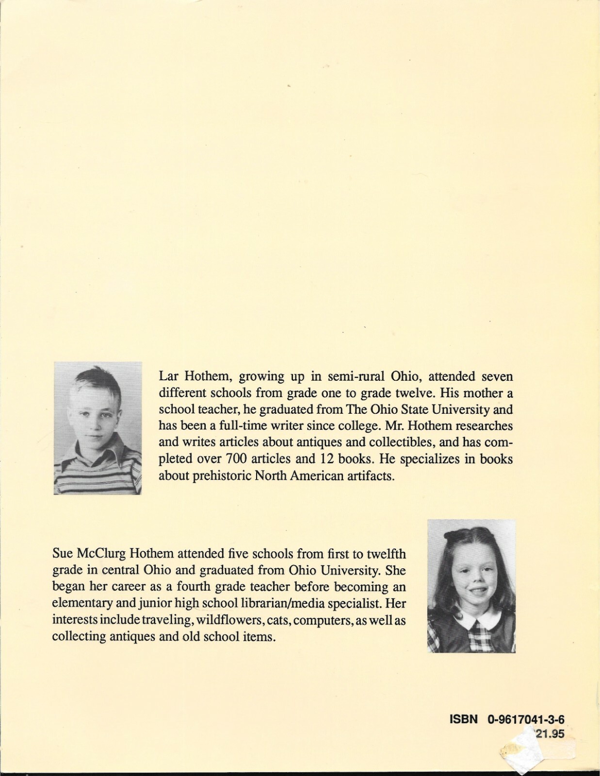 School Collectibles of the Past PB-Lar & Sue Hotem-1993-230 pages
