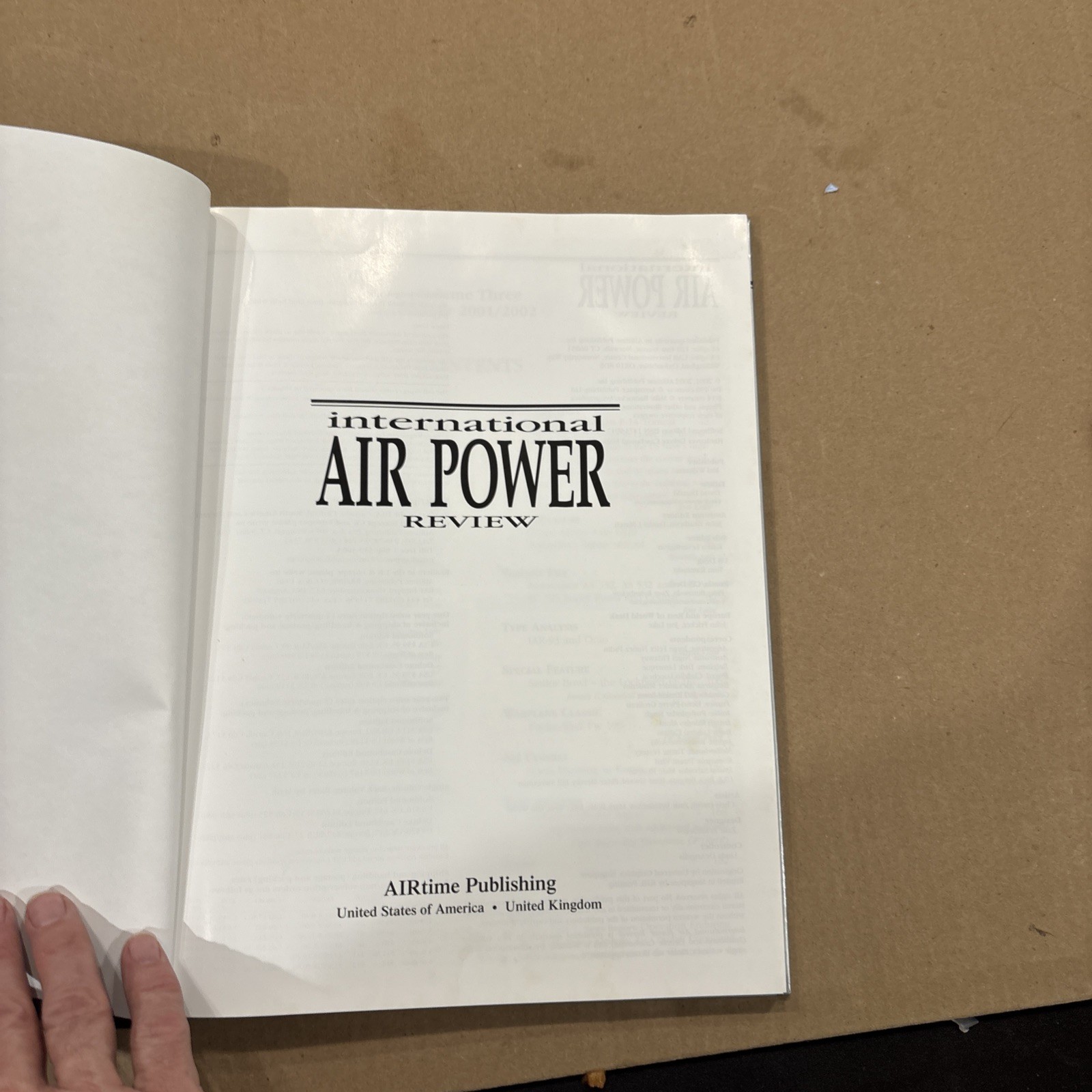 Airtime Reference Book #3 “Macedonia Operations Eagle and Essent SW VG Plane