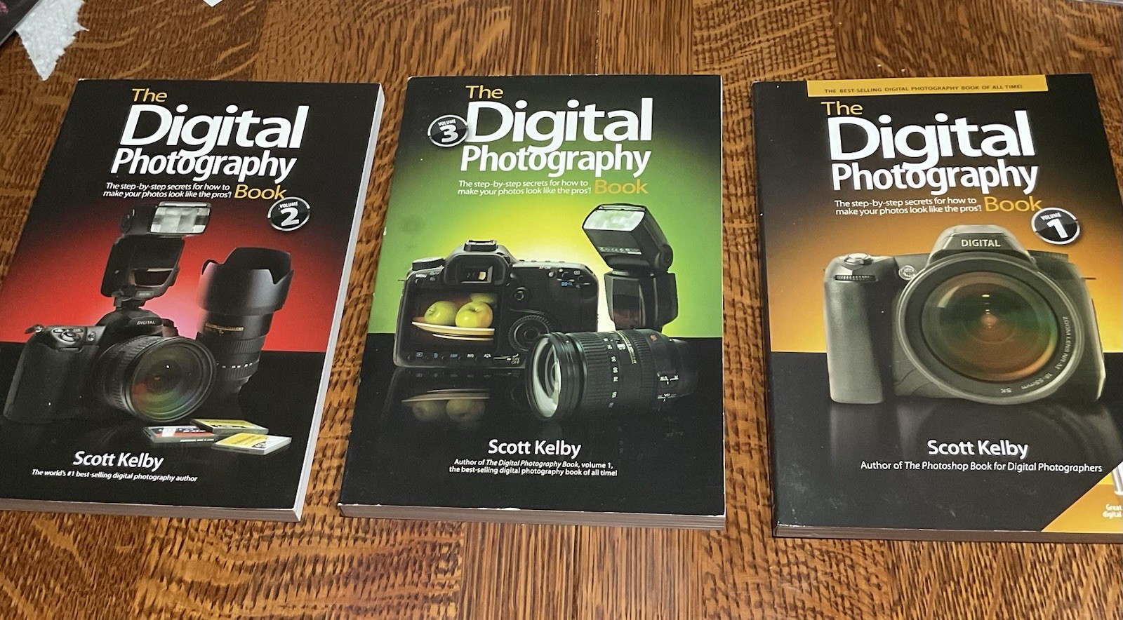 Digital Photography Vols. 1-3, Set : The Step-by step Scott Kelby’s
