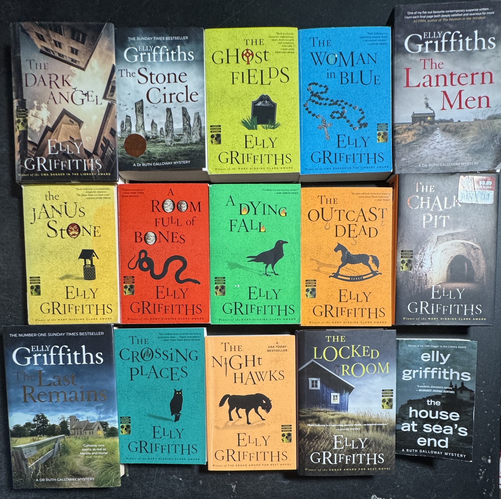 Complete Series Set DR RUTH GALLOWAY MYSTERIES 1-15 Elly Griffiths Lot 15