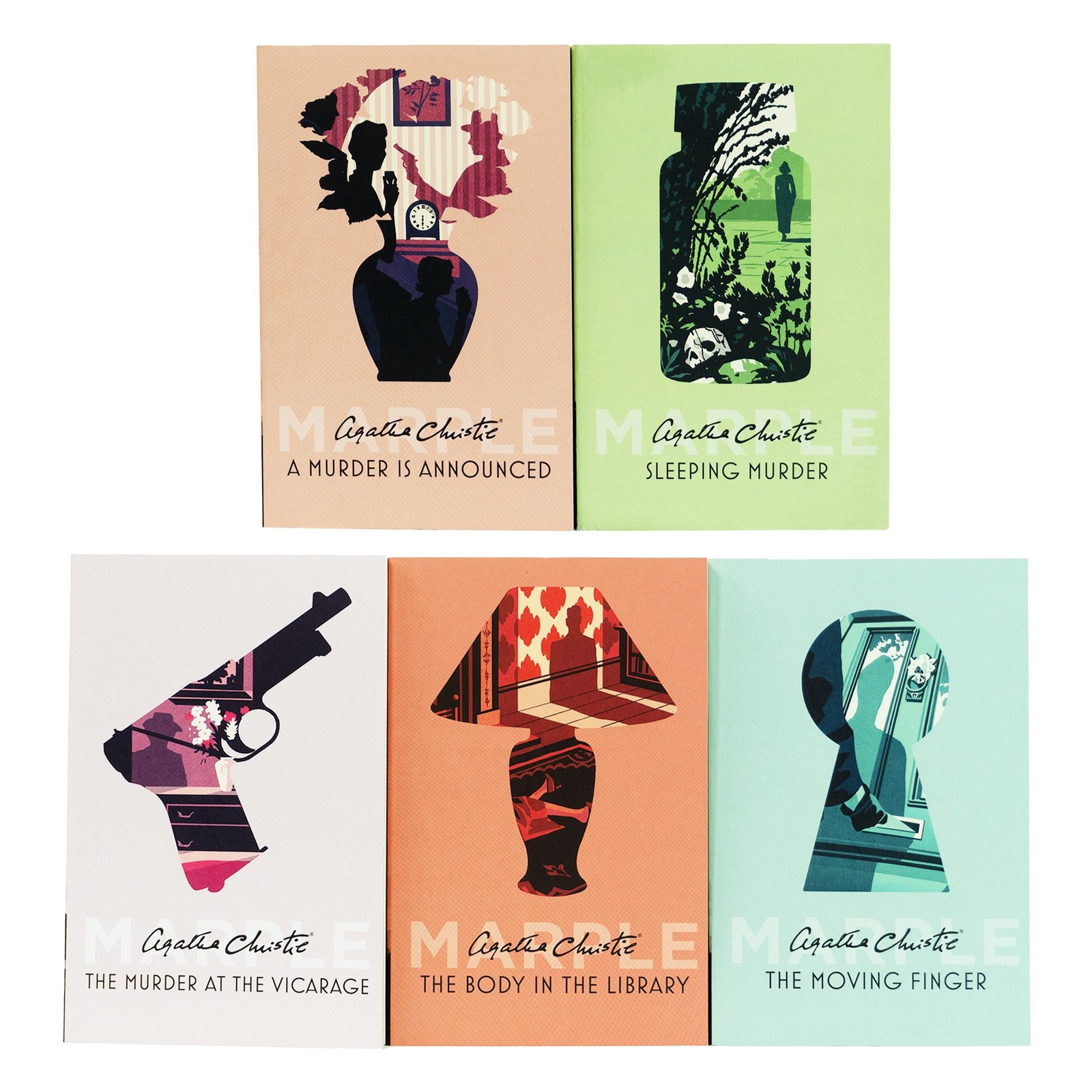 Miss Marple Set 1 by Agatha Christie: 5 Books Set – Fic – PB