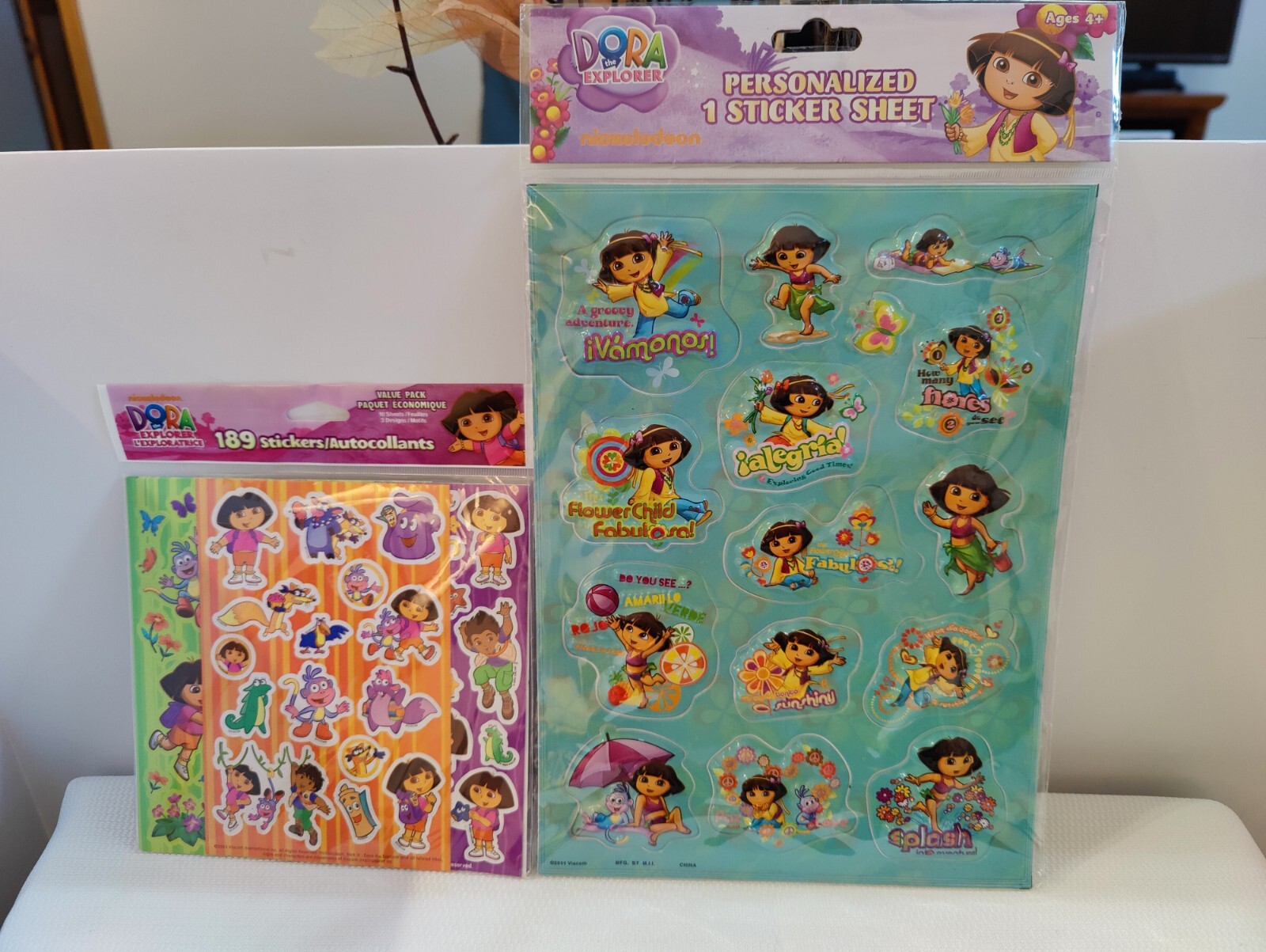 3 Disney Books Stickers And Note Pad + Various stickers Lion Picture See Picture