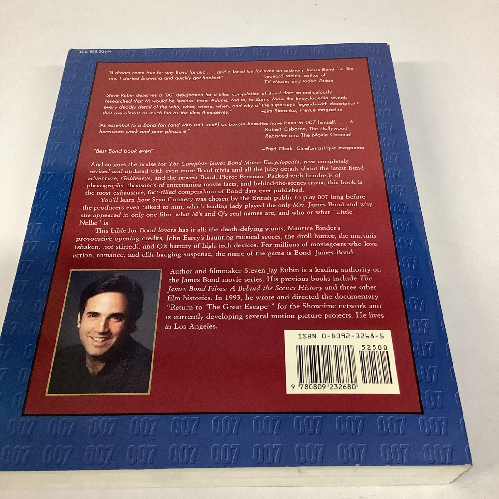 The Complete James Bond Movie Encyclopedia by Steven Jay Rubin 007 Connery Moore